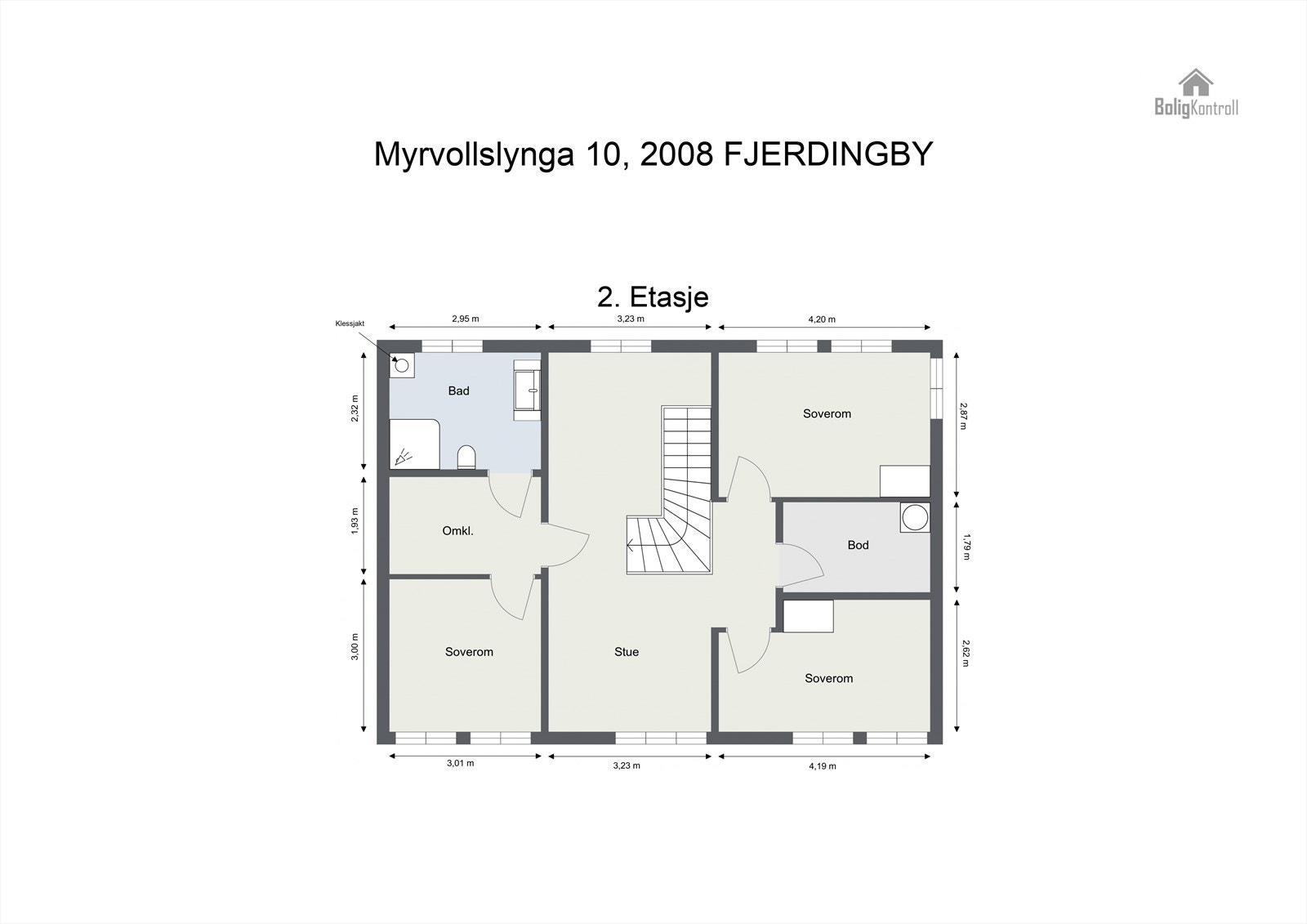 Plantegning - 2.etasje. Galleribilde