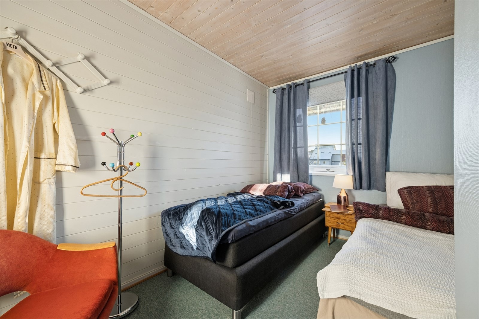 Soverom i sokkel egner seg godt som barnerom, gjesterom eller kontor. Galleribilde