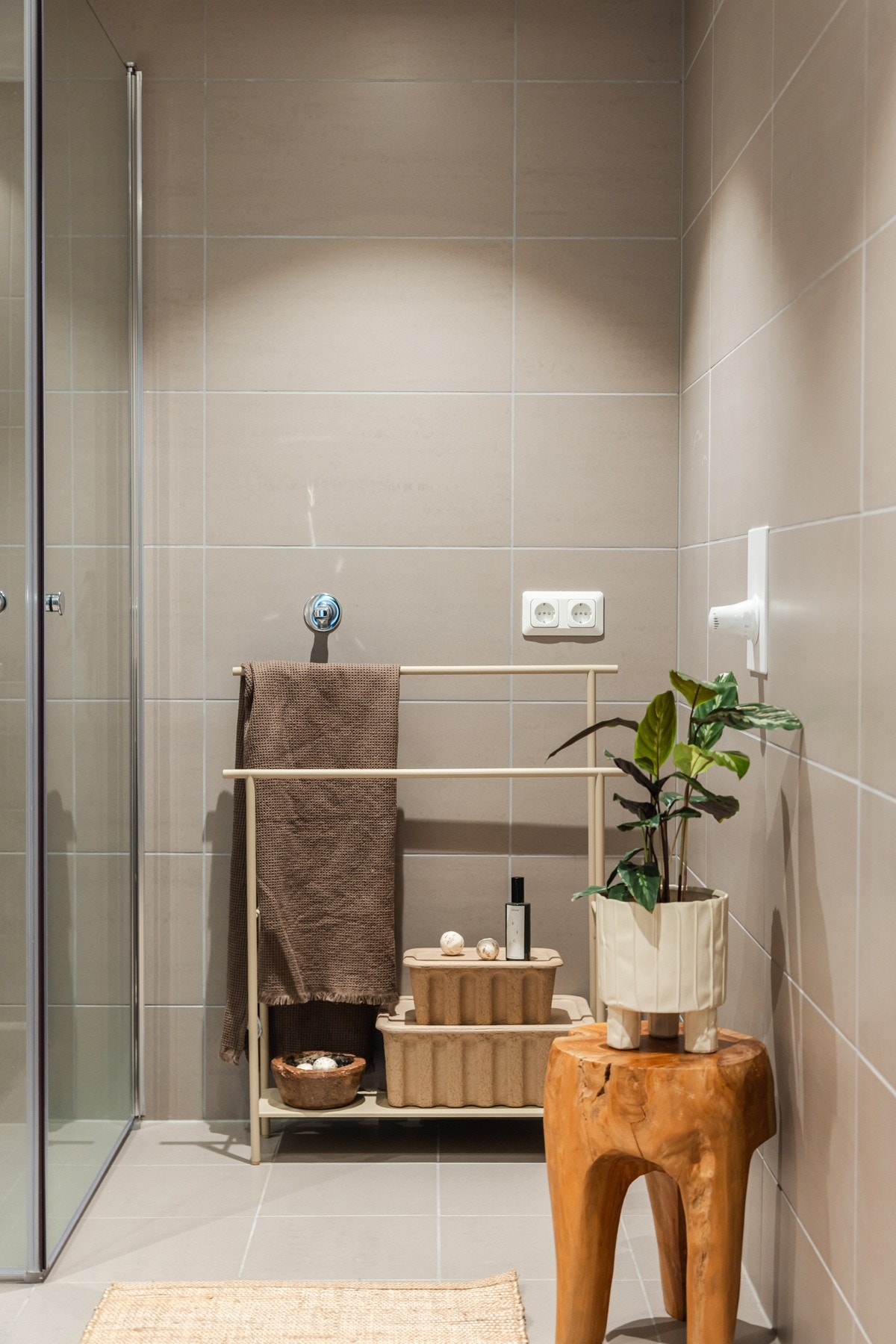 Det er avsatt plass til både vaskemaskin og tørketrommel. Galleribilde