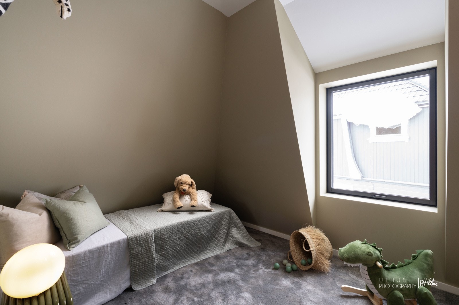 Totalt tre soverom i toppetasjen. Galleribilde