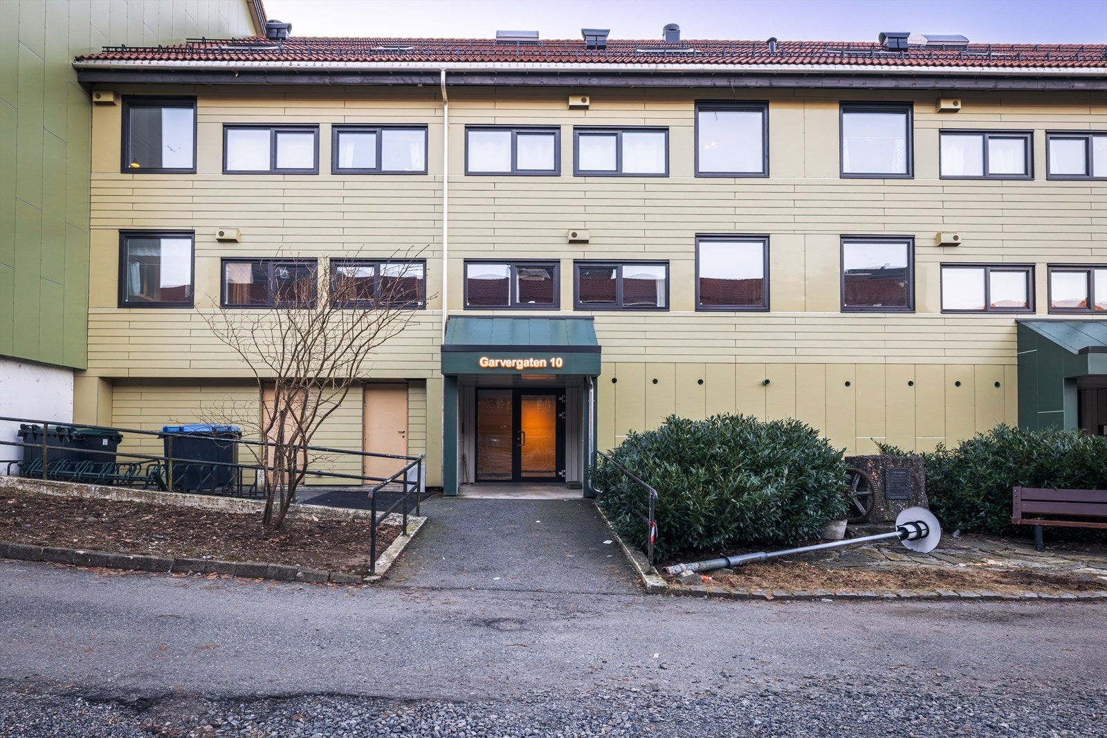 Inngangsparti Galleribilde