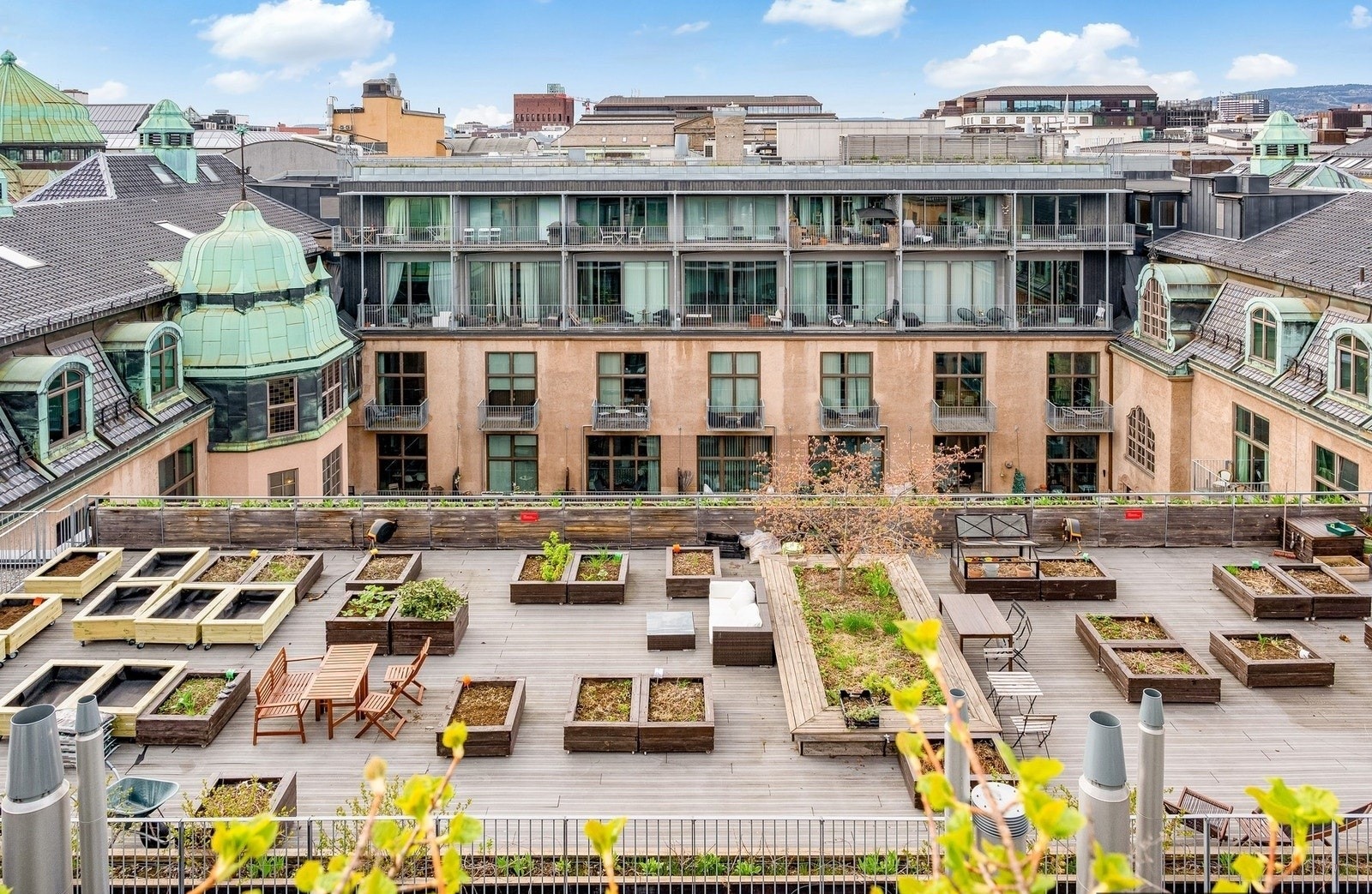 Tilgang til felles takterrasse Galleribilde