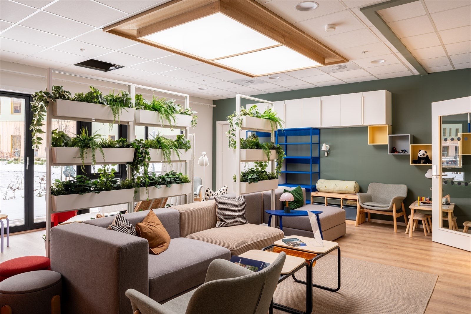 Her ligger alt til rette for at både store og små beboere vil trives. Galleribilde