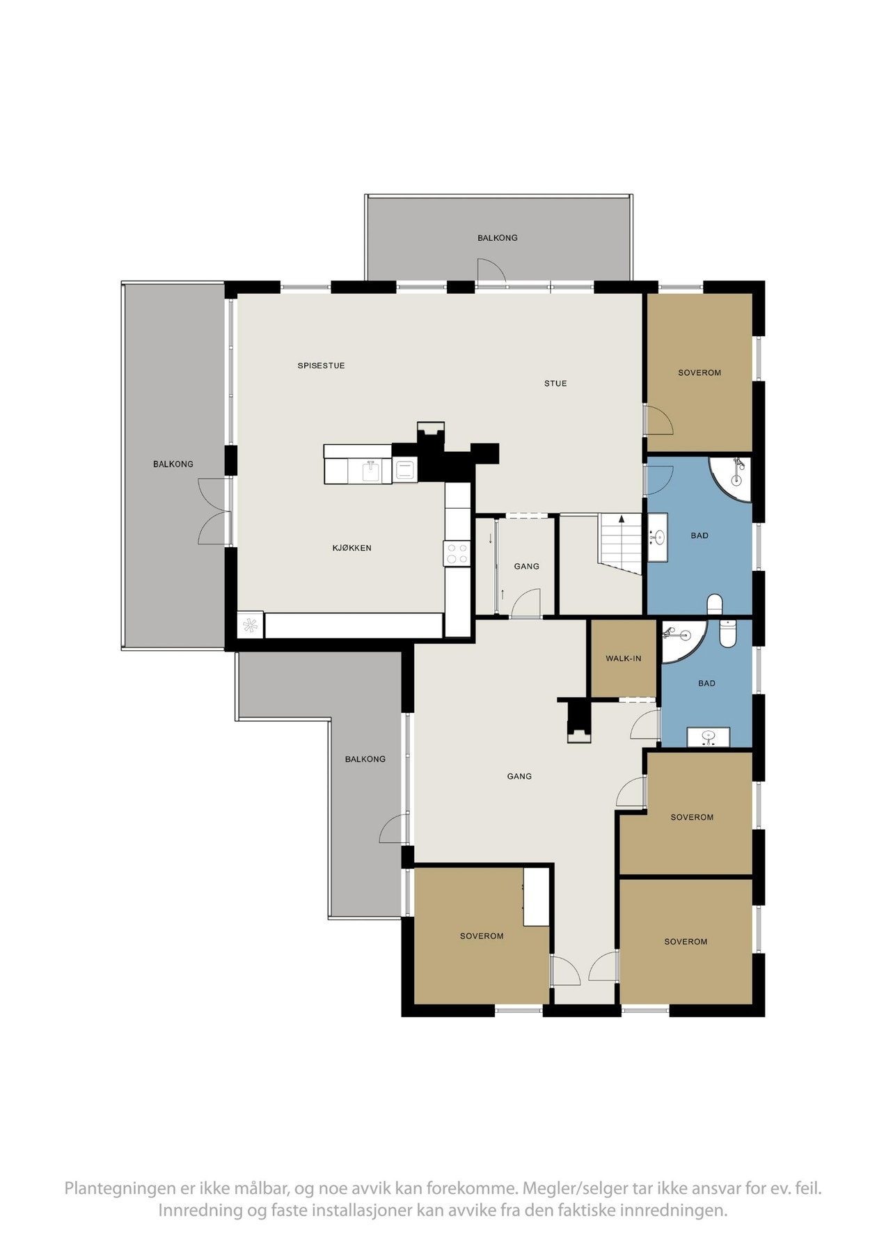 Plantegning 2. etg. Galleribilde