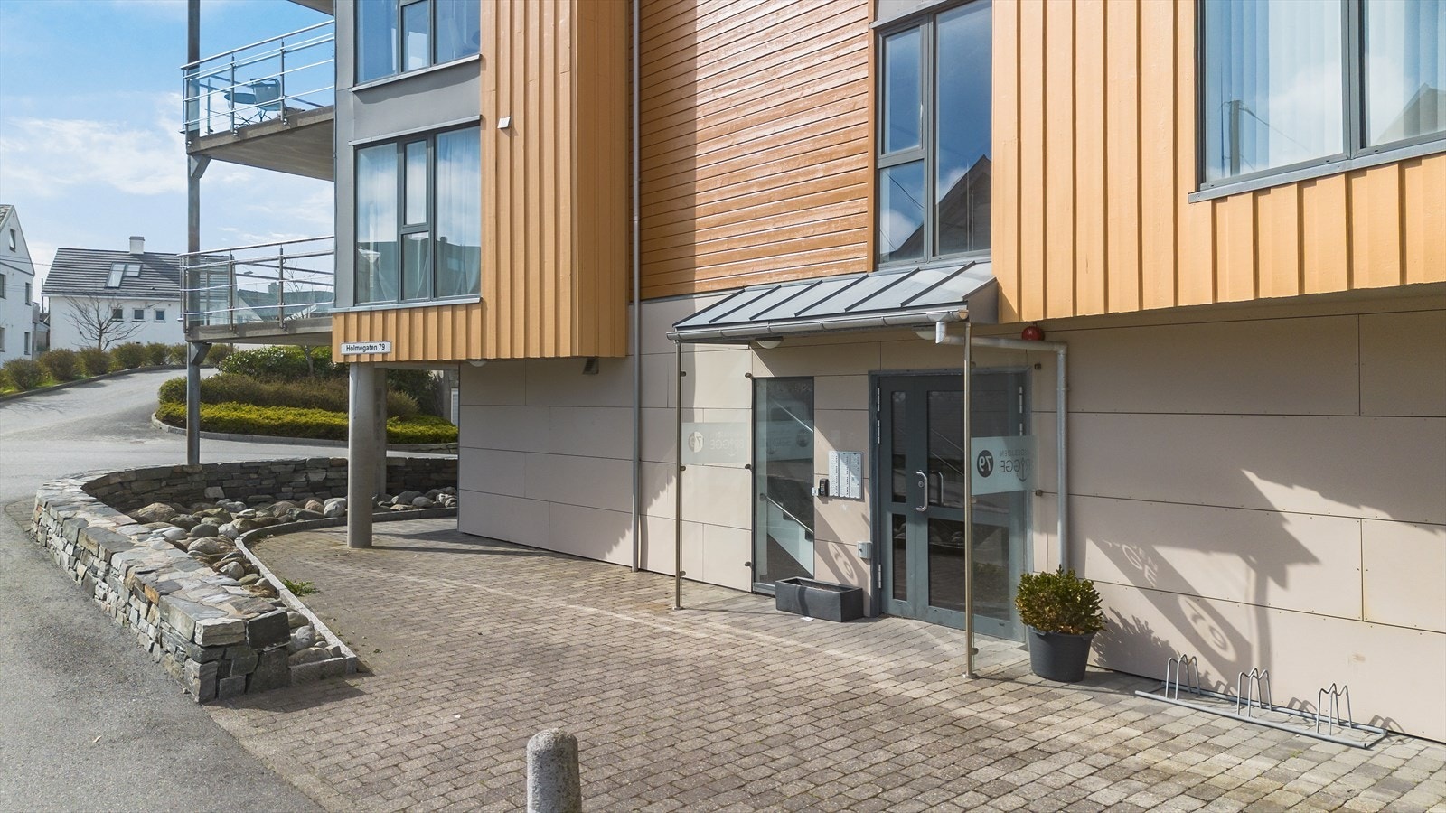 Felles inngangsparti Galleribilde