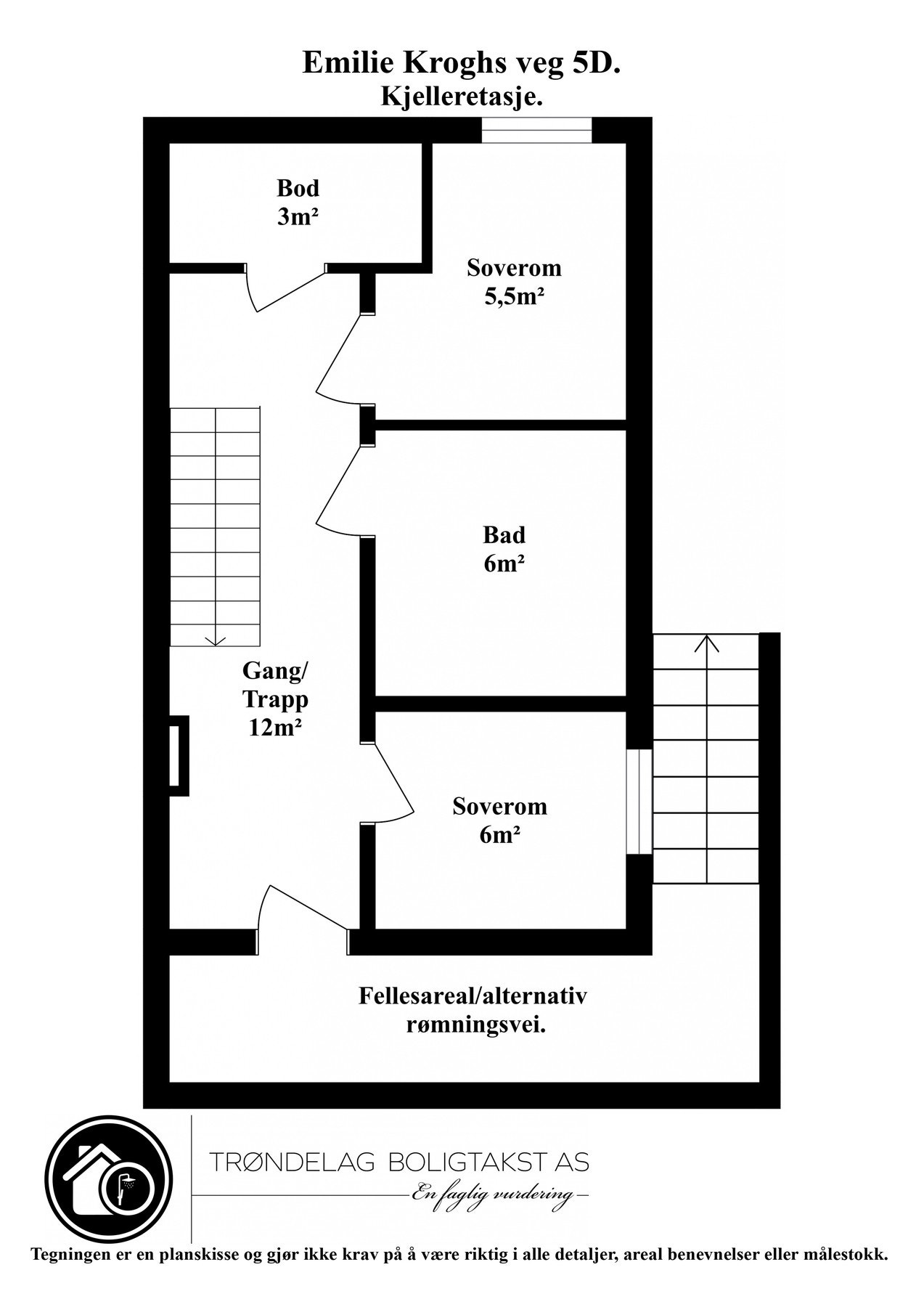 Planskisse. Galleribilde