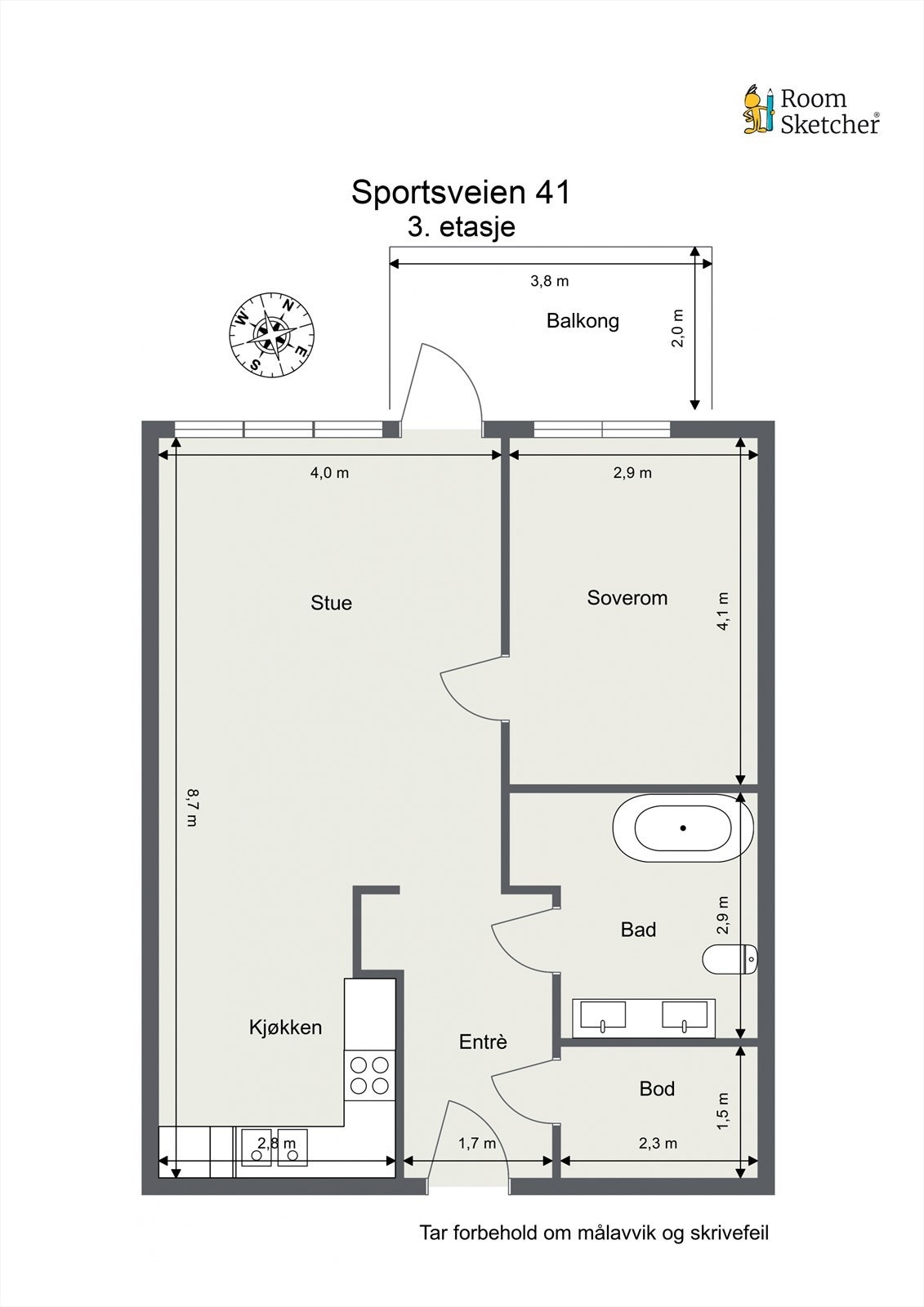 Plantegning. Galleribilde