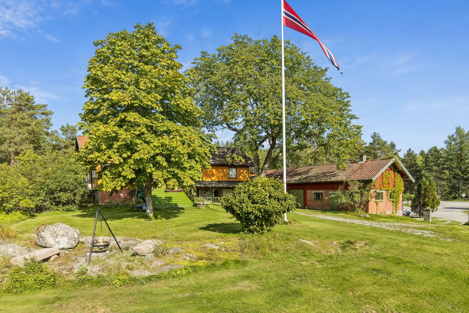 Her kan solen nytes fra morgen til kveld. Galleribilde