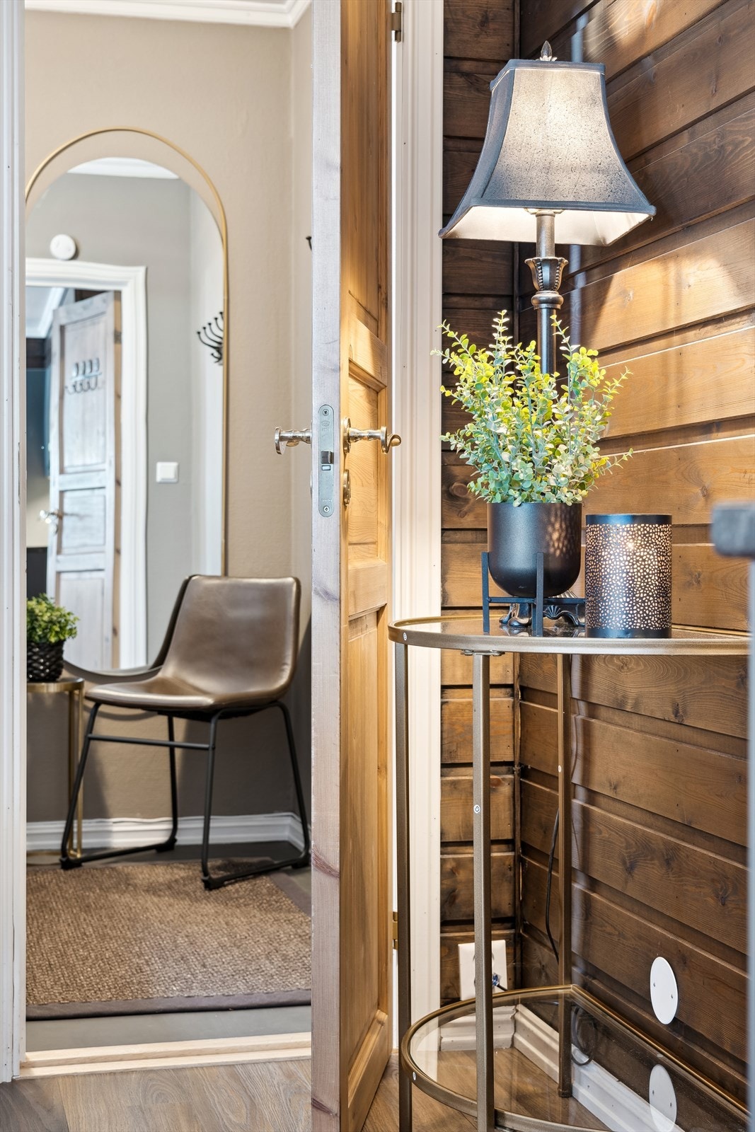 Begge soverommene har adkomst fra fellesrommet Galleribilde