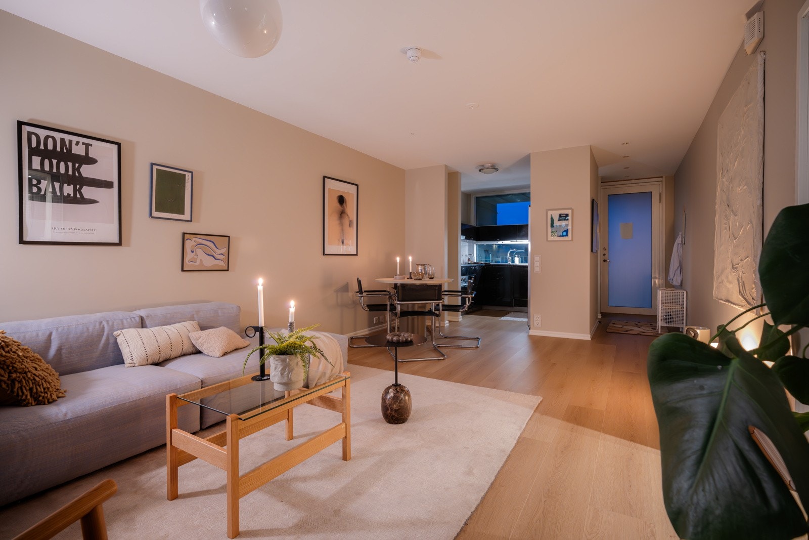 Kveldsstemning. Galleribilde