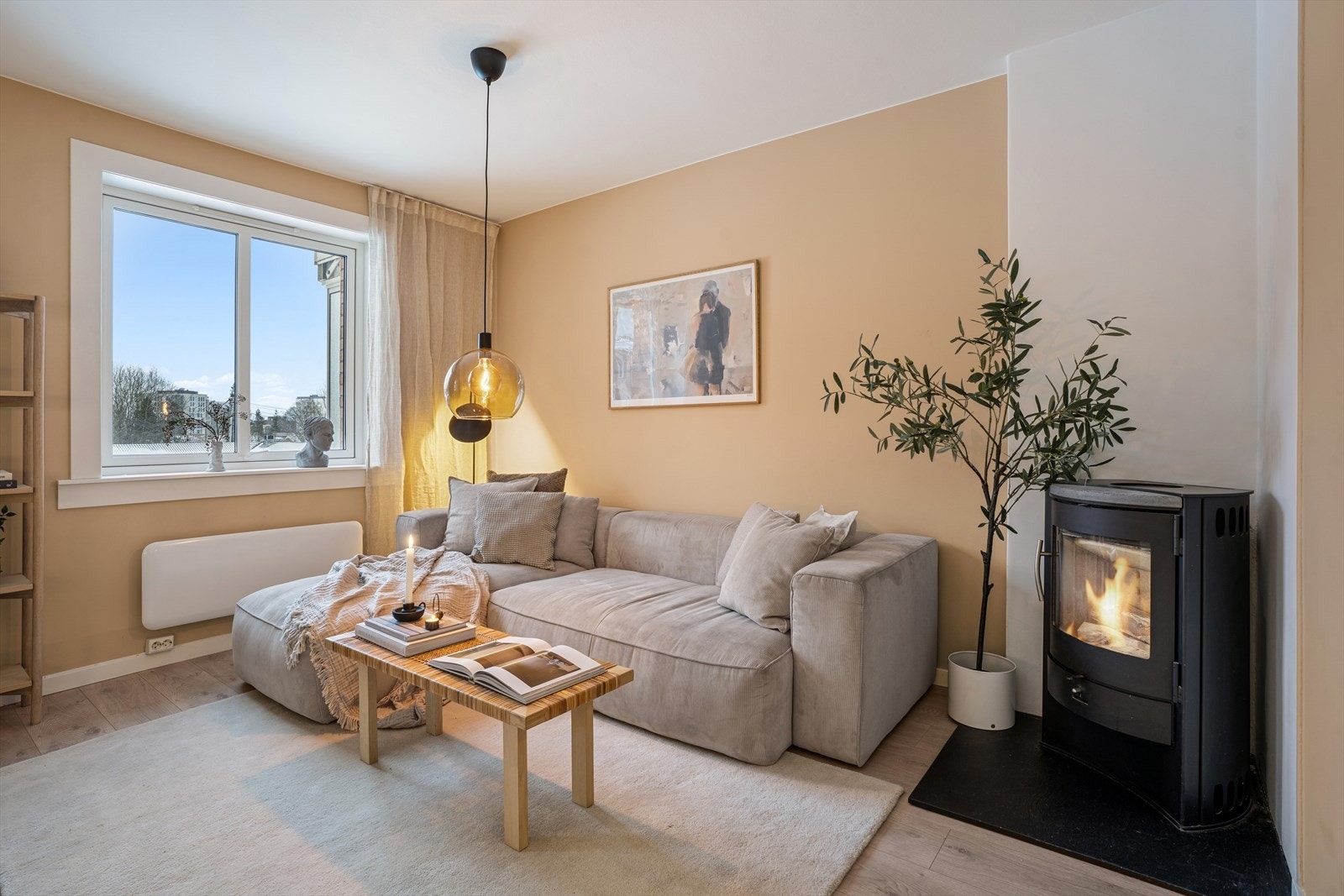 Her vil man kunne kombinere en sentral sentrumsnær beliggenhet med grønne, estetiske omgivelser. Galleribilde