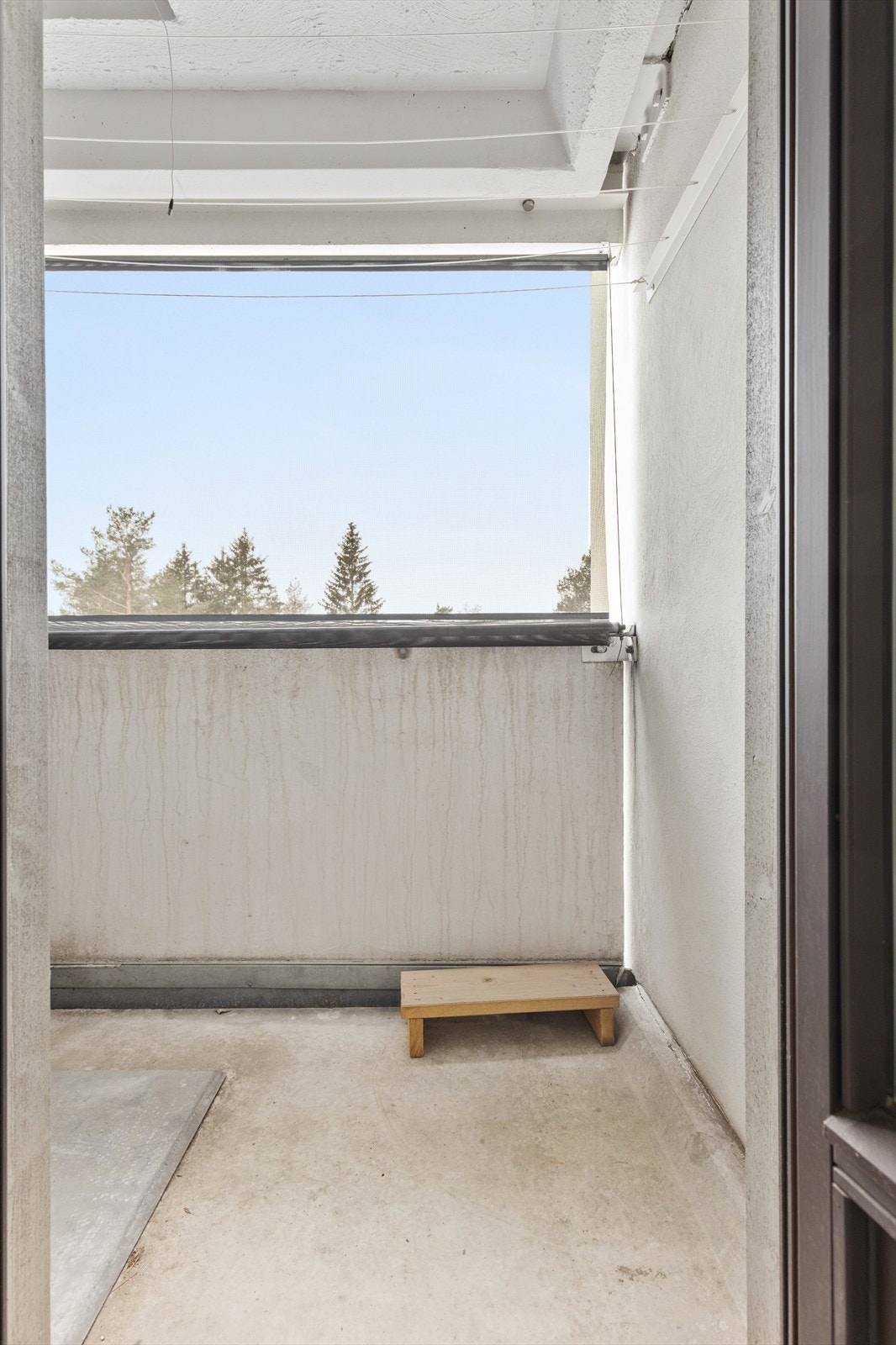 Luftebalkong i tilknytning til kjøkkenet. Galleribilde