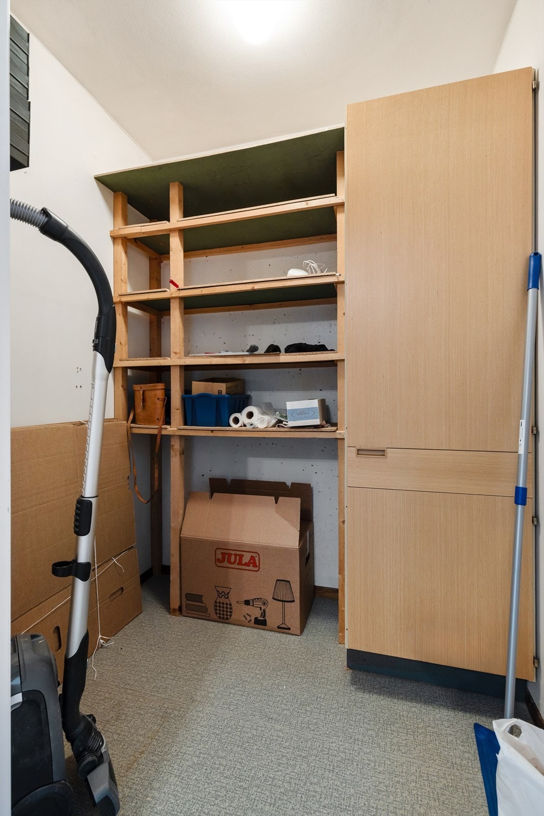 Med egen bod får du enkel plass til oppbevaring. Galleribilde