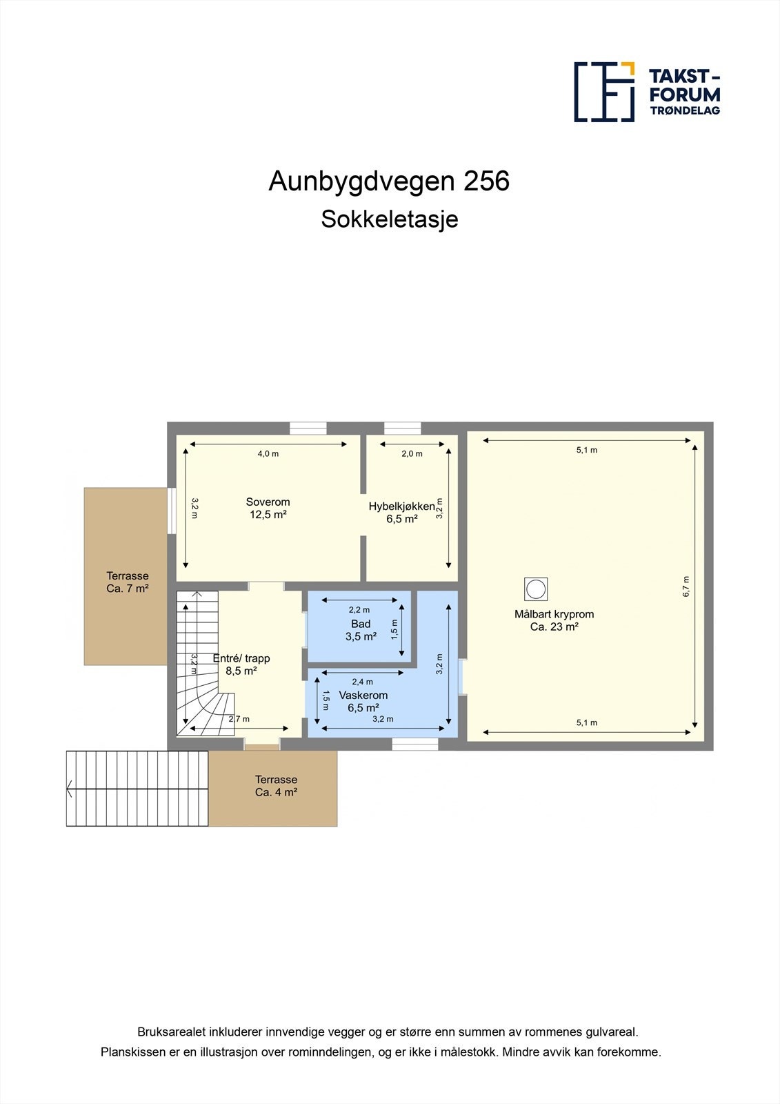 Plantegning 2. etasje Galleribilde