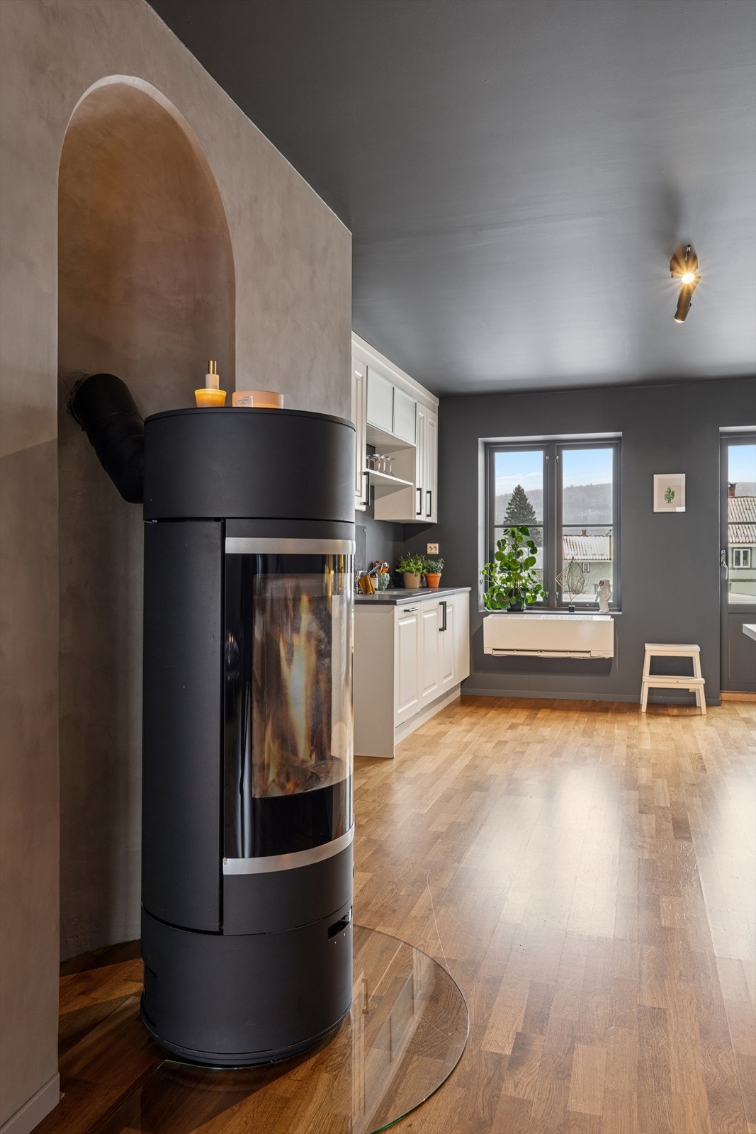 Effektiv peisovn montert i 2012 Galleribilde