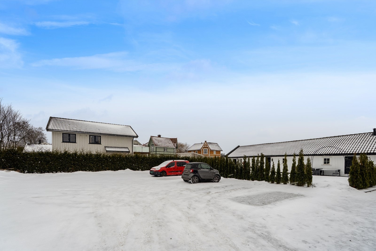 Godt med parkeringsmuligheter Galleribilde