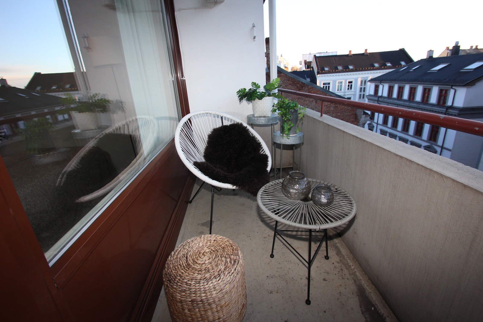 Liten veranda Galleribilde