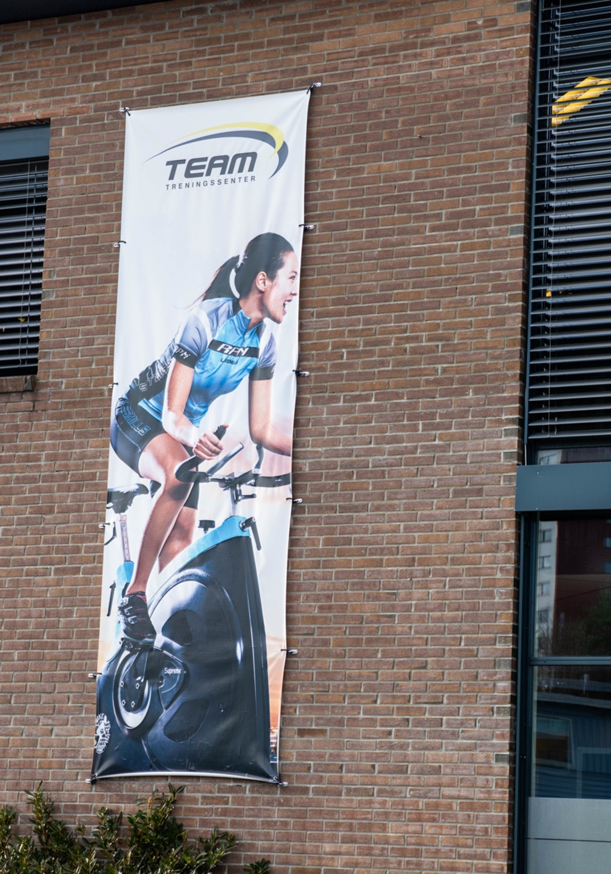 Nærmeste treningssenter er Team Galleribilde