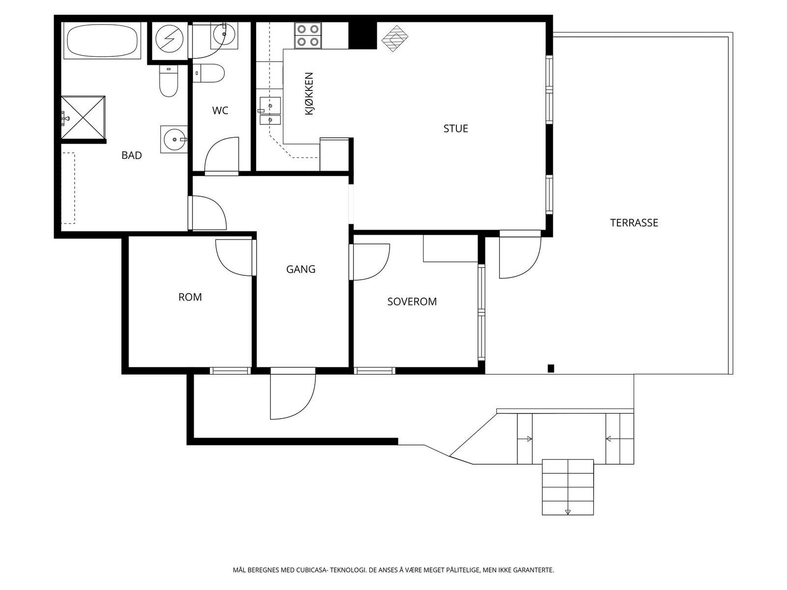Plantegning - ikke målbar Galleribilde