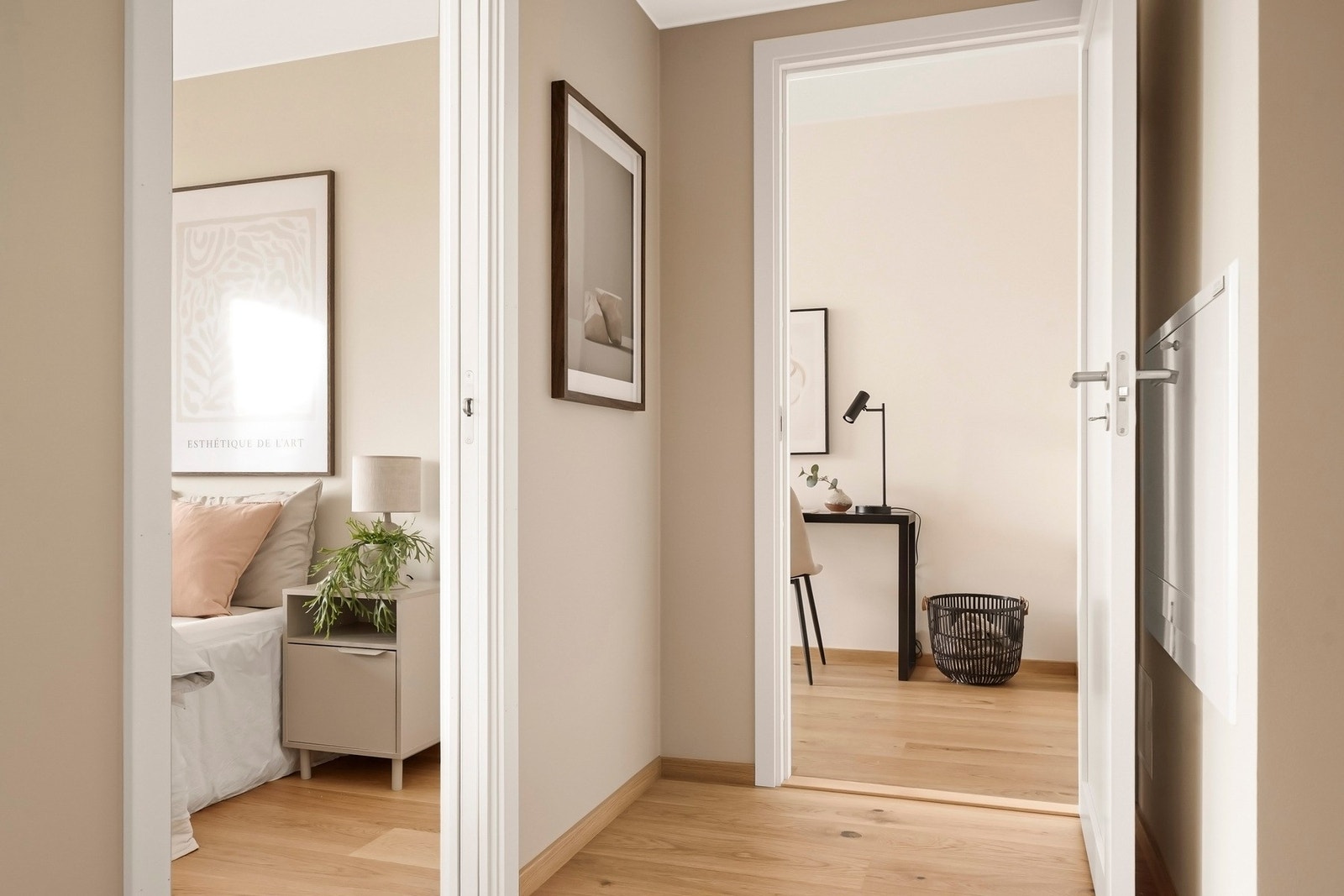 Leiligheten har også to hyggelige soverom. Galleribilde