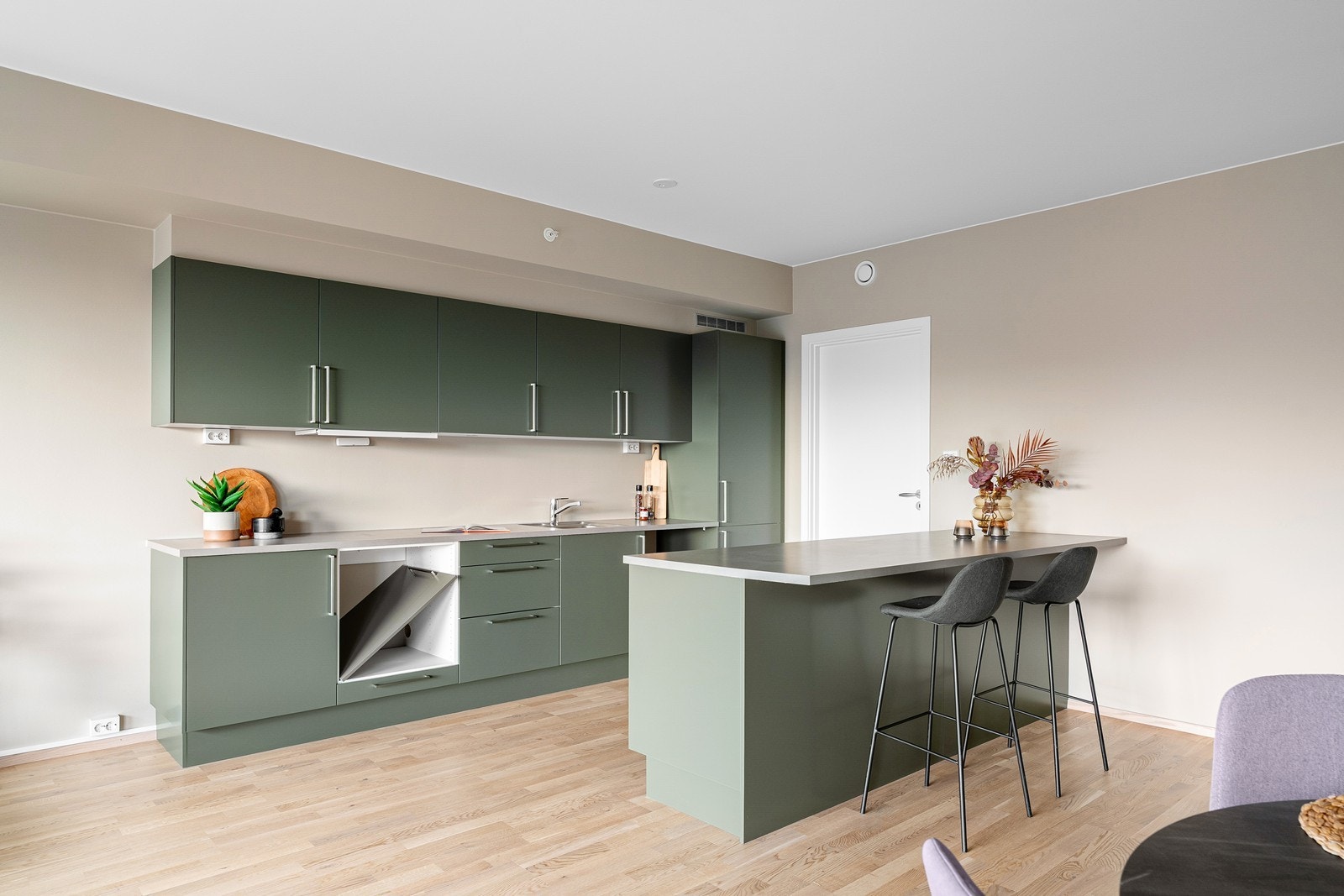 Klargjort for integrerte hvitevarer Galleribilde