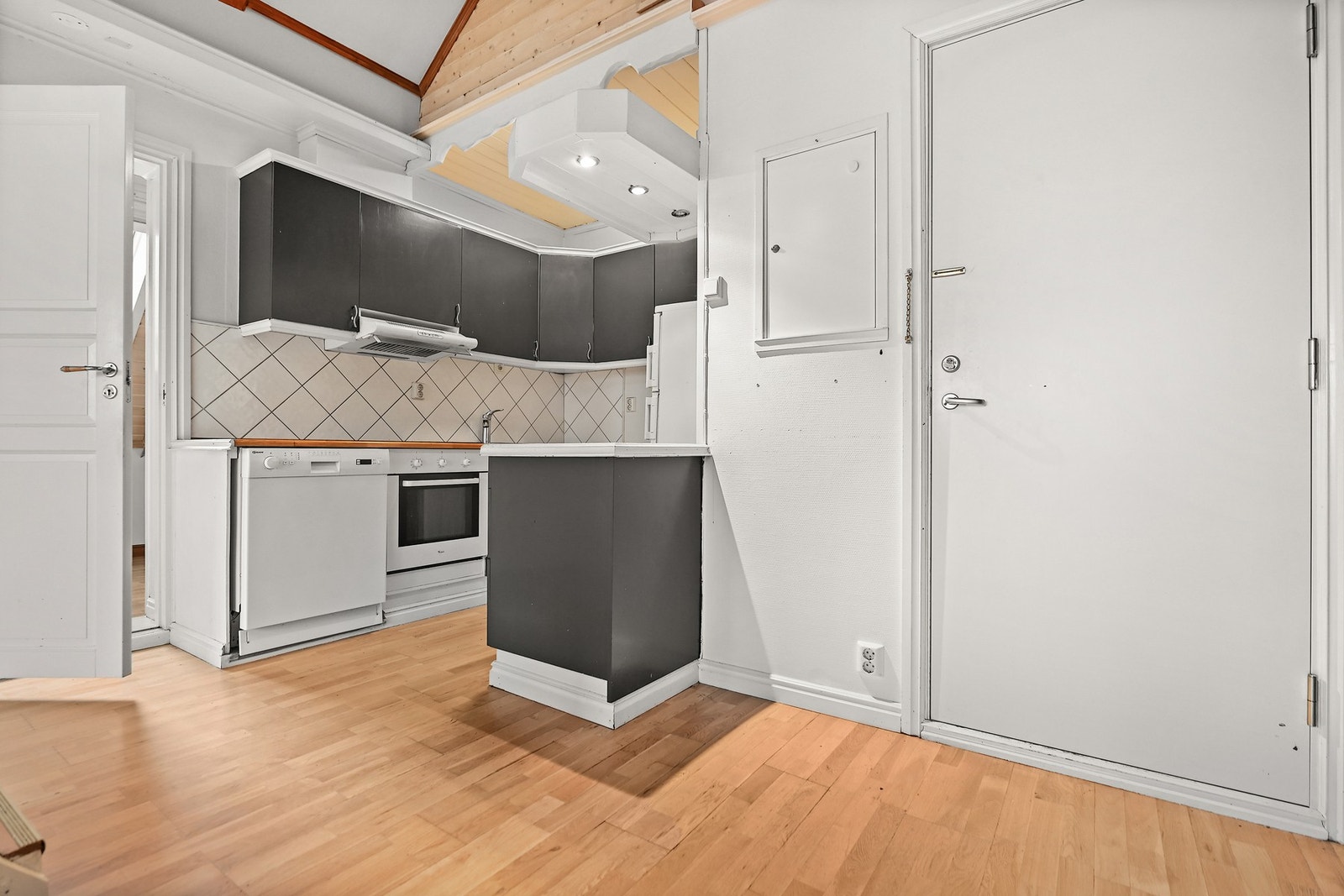 Åpen kjøkkenløsning. Galleribilde