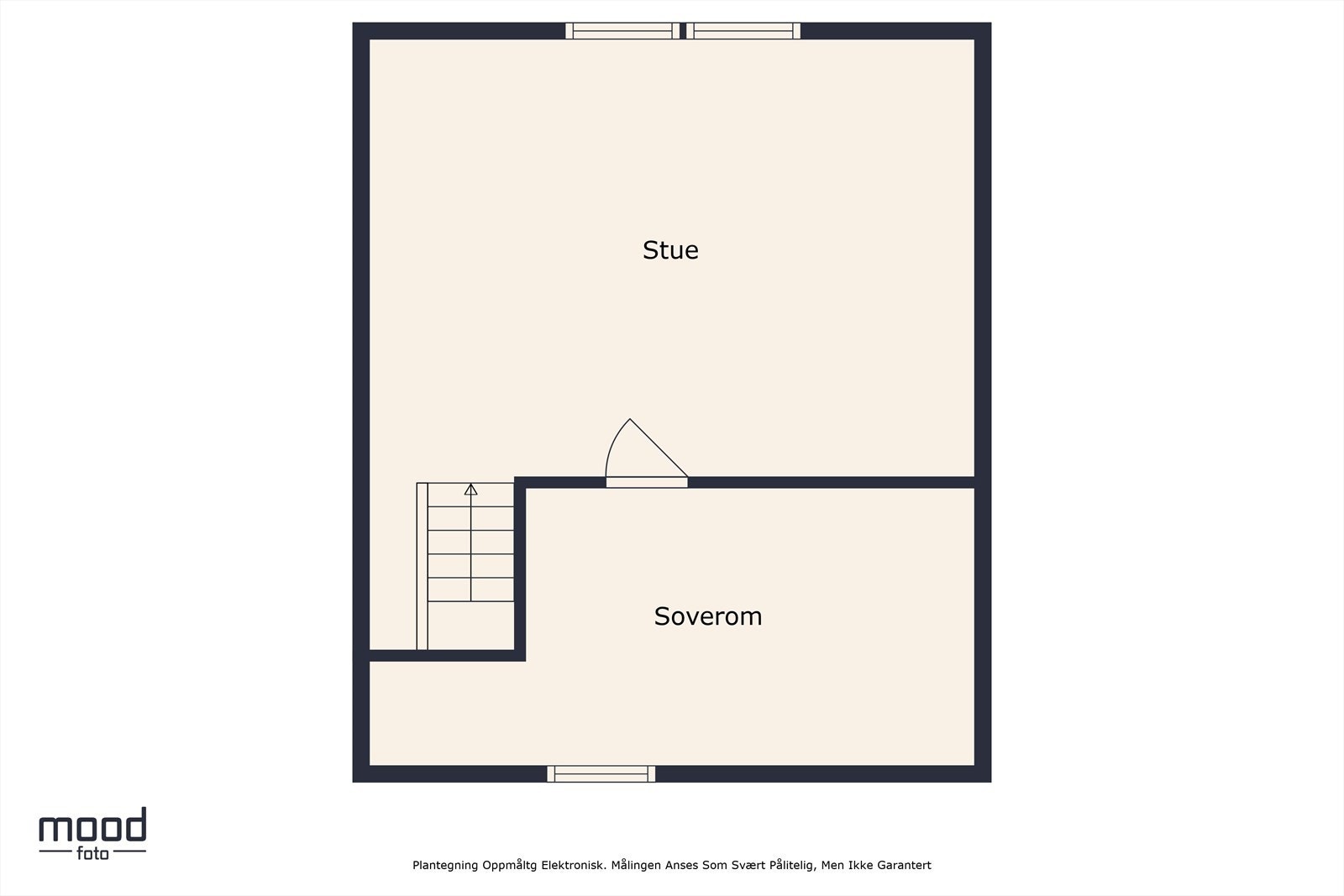 Planskisse hems/loft Galleribilde