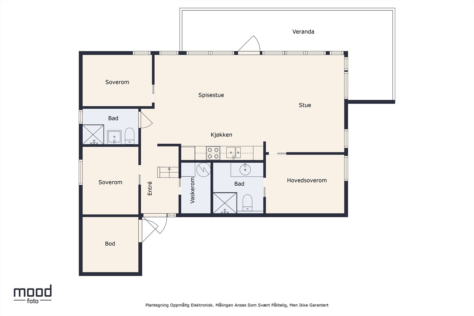 Planskisse 2. etasje (hovedplan) Galleribilde