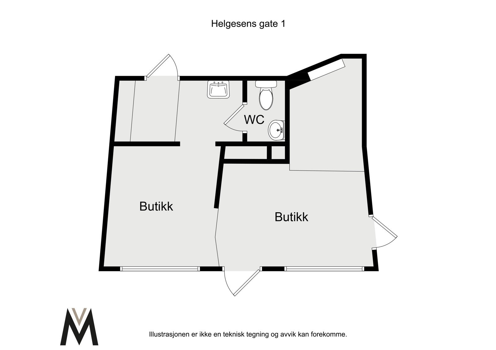 Planløsning Galleribilde