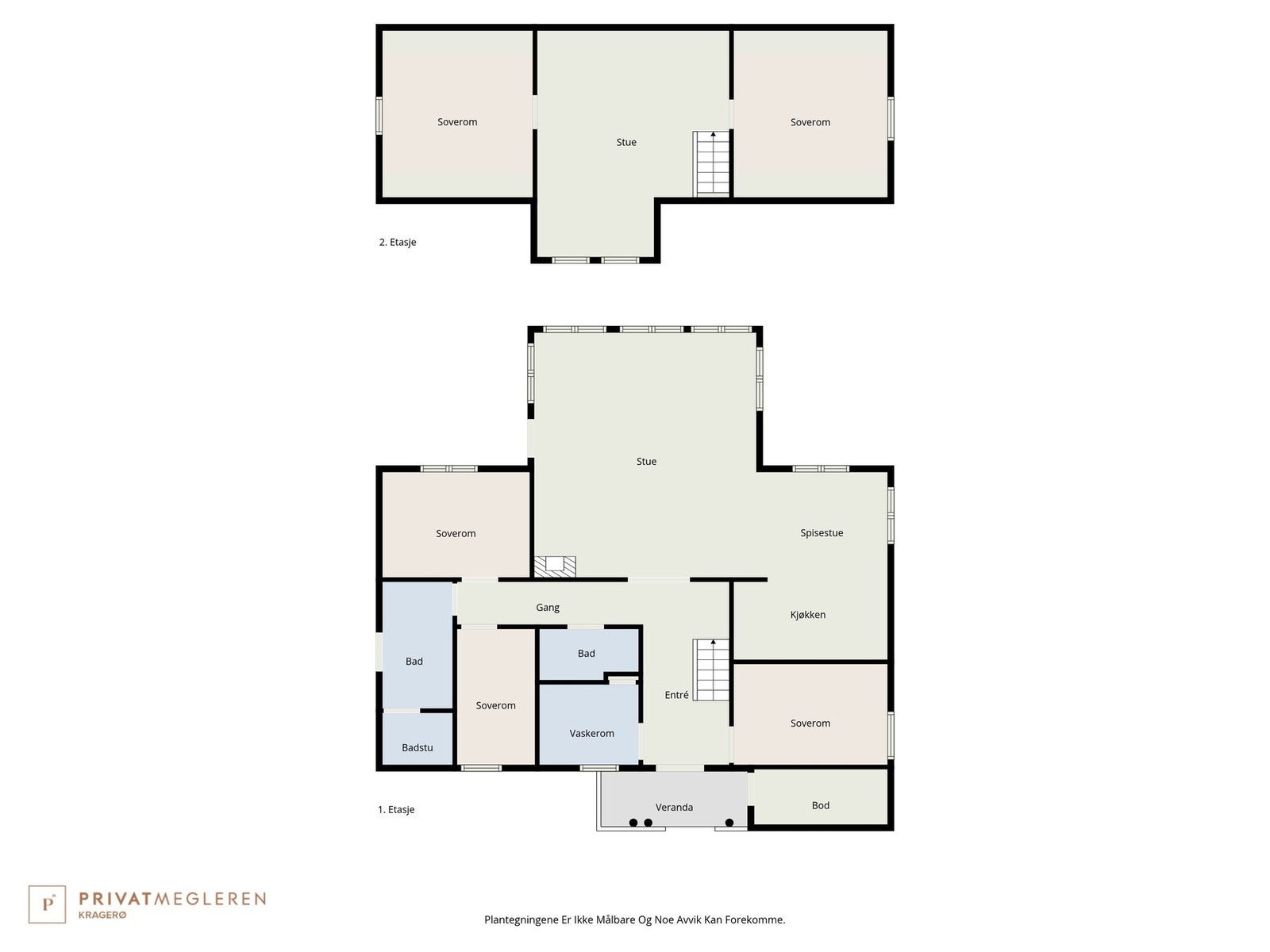 Plantegning av hytta. Galleribilde