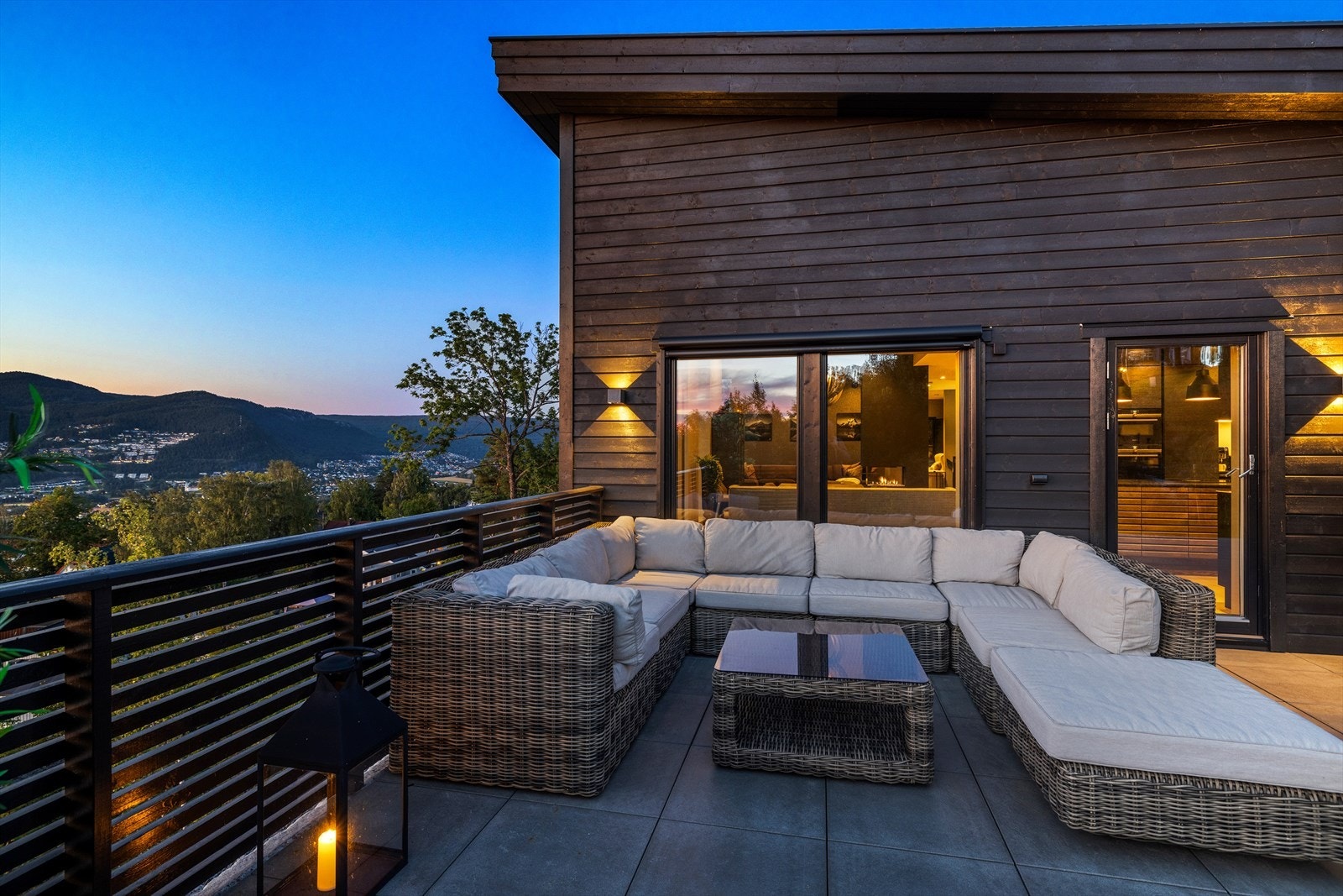 Her kan en invitere hele vennegjengen til en uforglemmelig sommerkveld. Galleribilde