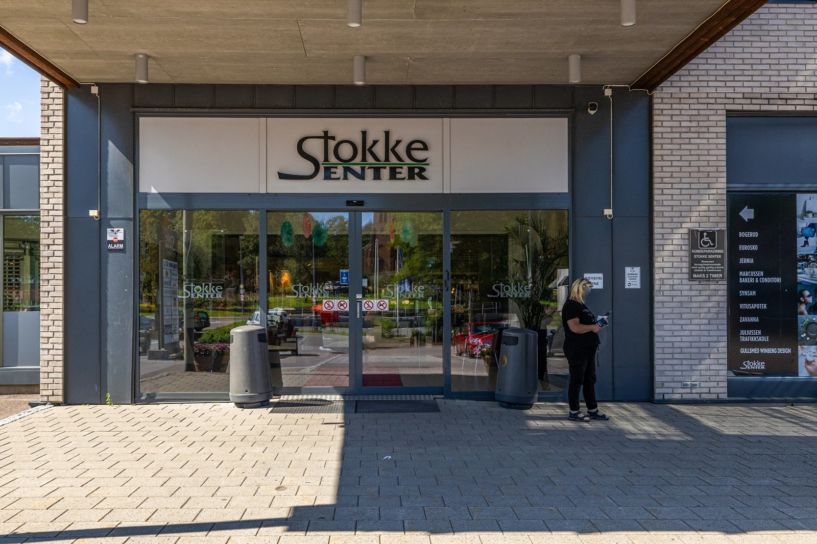 Stokke senter. Galleribilde
