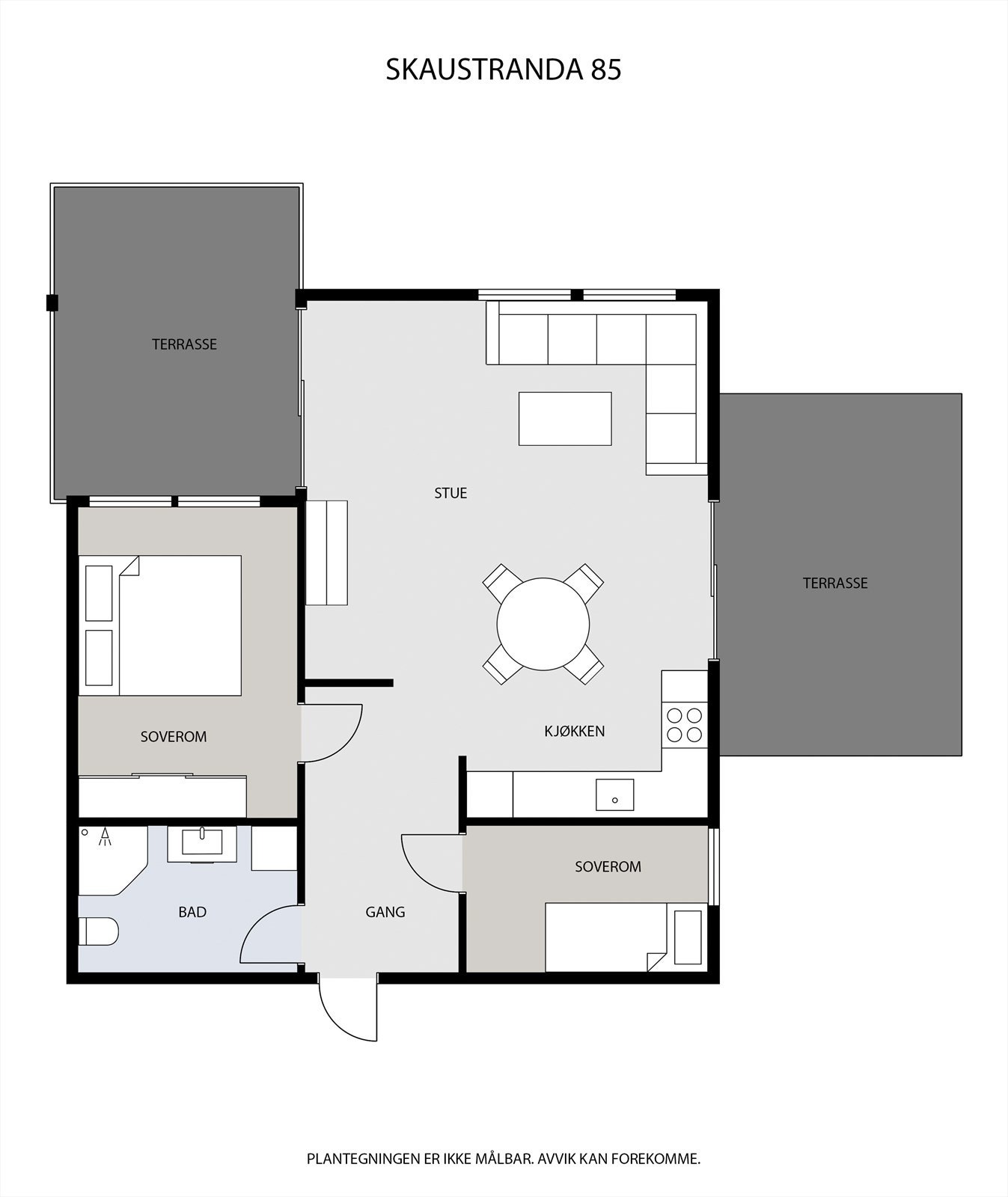 Plantegning. Galleribilde