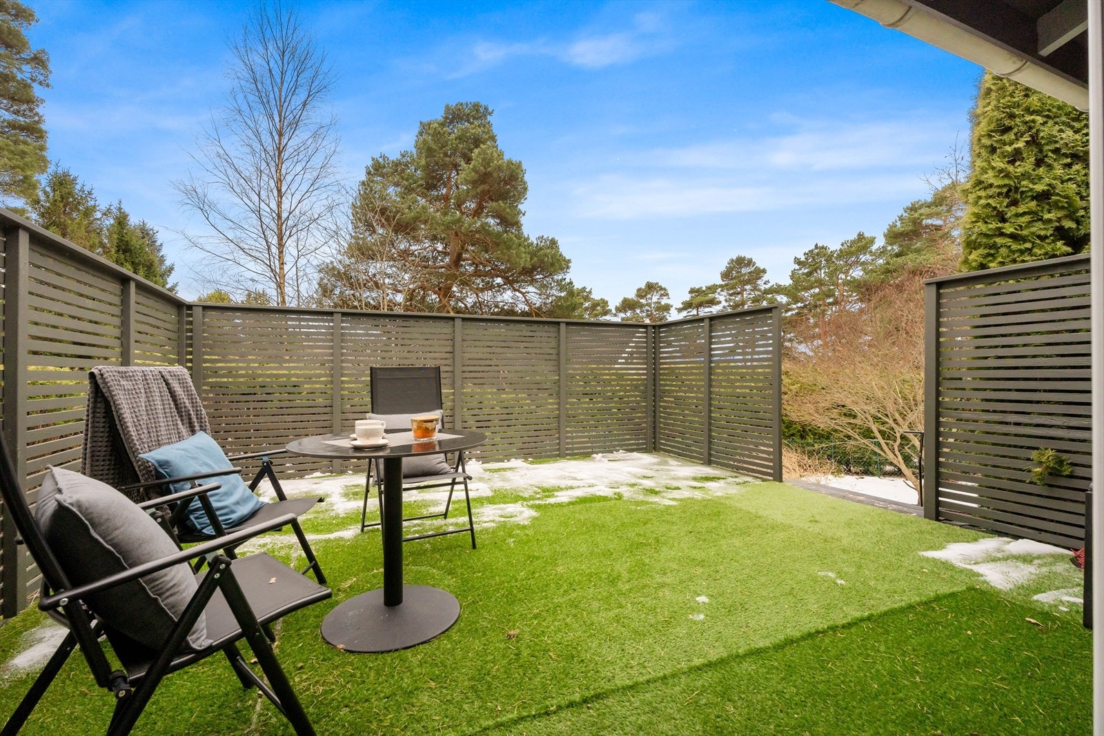 Her kan man kose seg i private omgivelser. Galleribilde