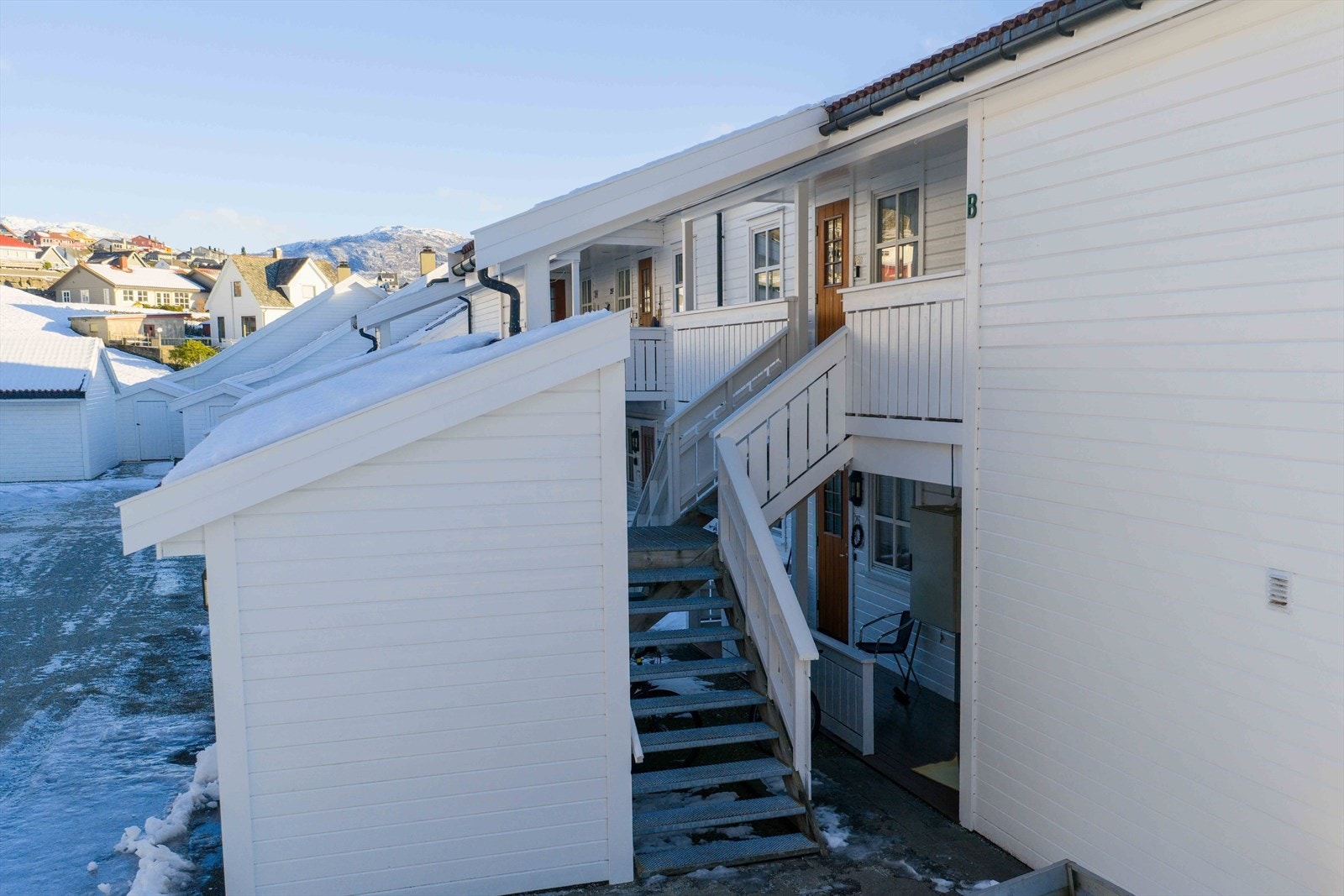 Trapp opp til leiligheten Galleribilde