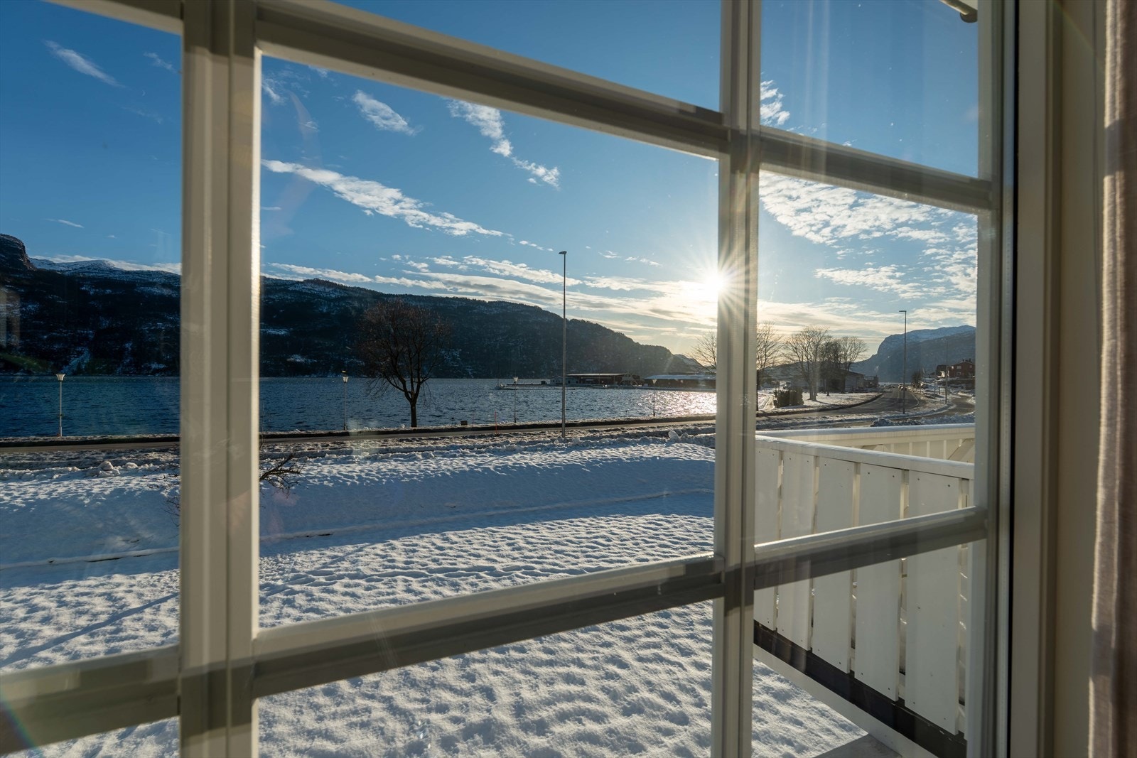 Utsikt fra stue Galleribilde