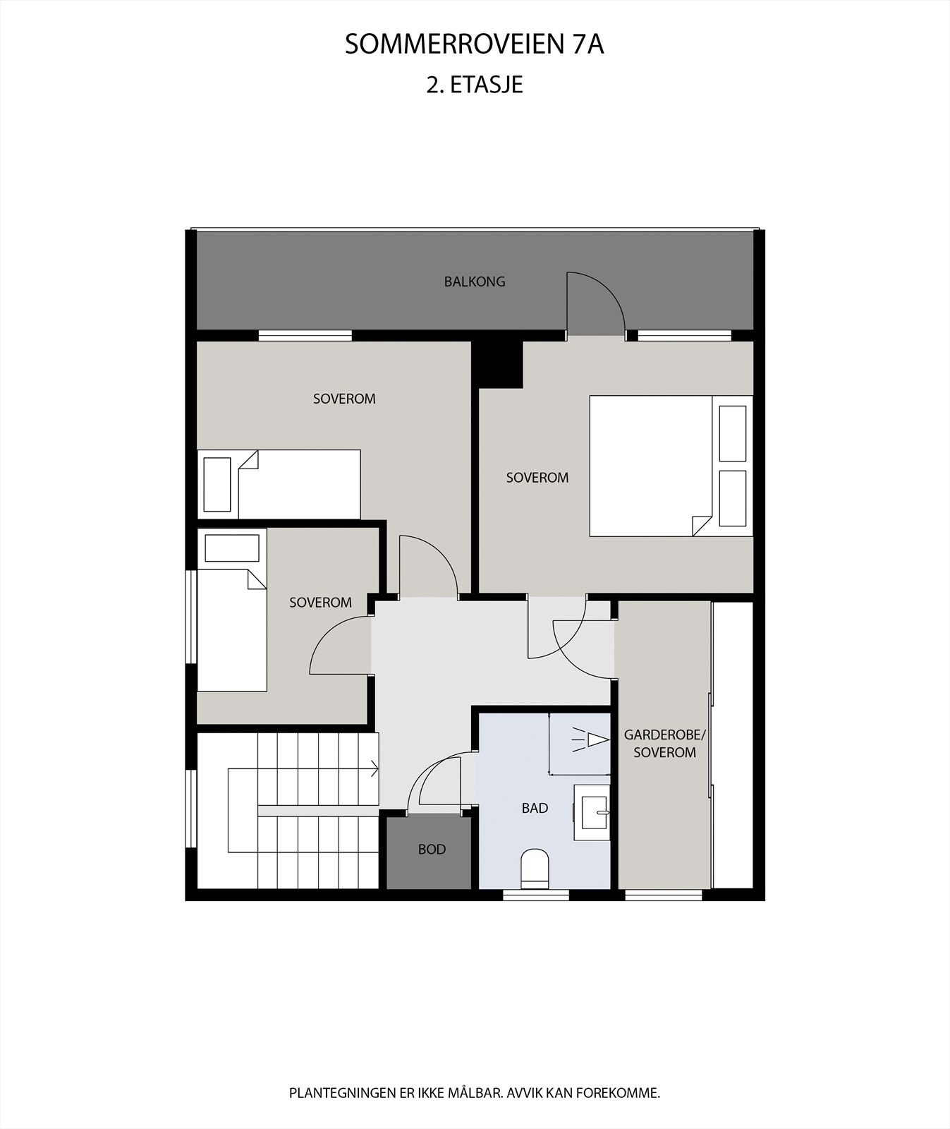 Plantegning 2ETG Galleribilde