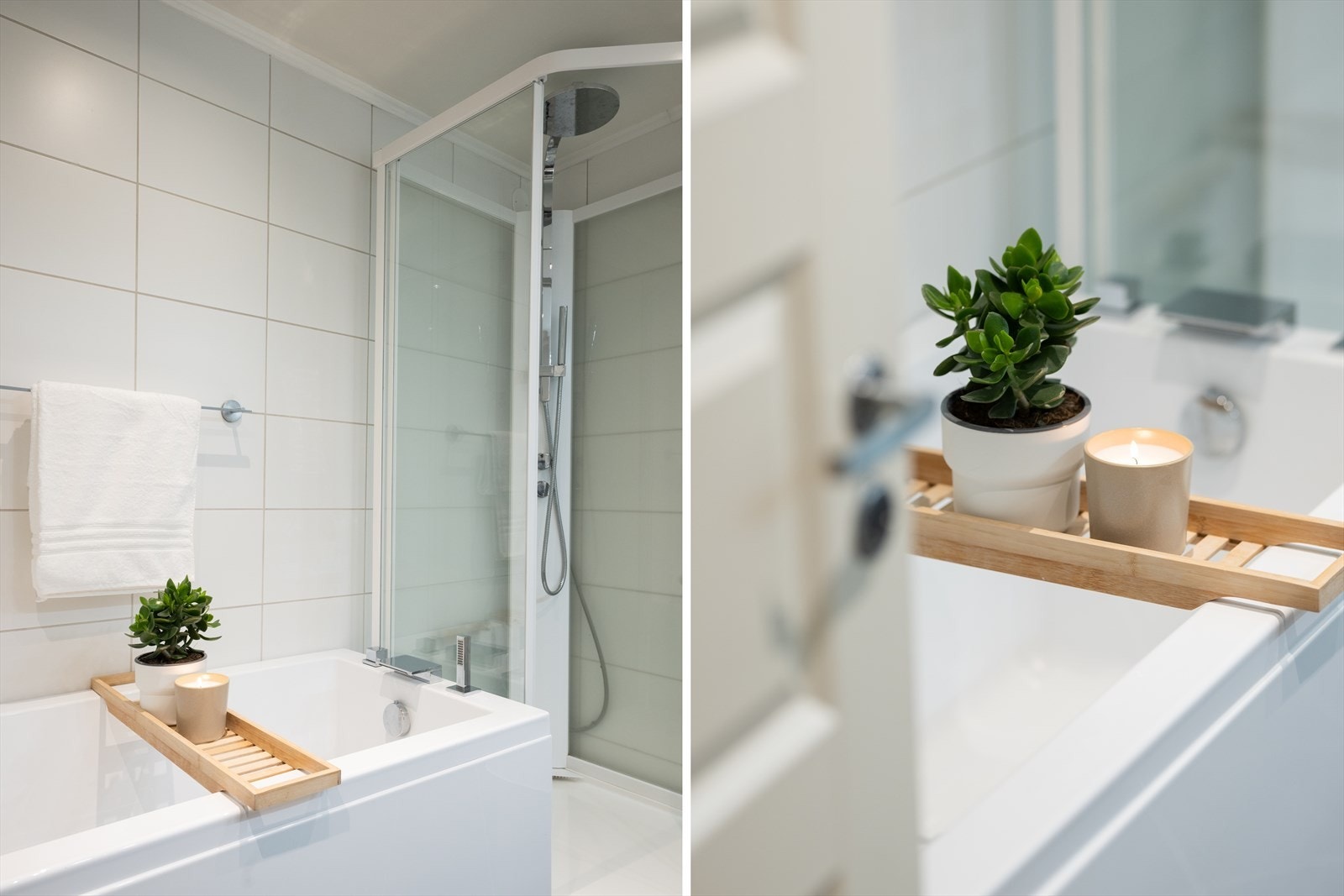 Baderommet har elektriske varmekabler Galleribilde