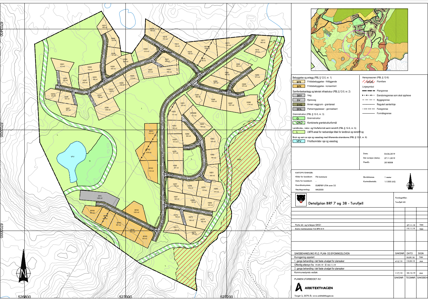 Reguleringskart Galleribilde