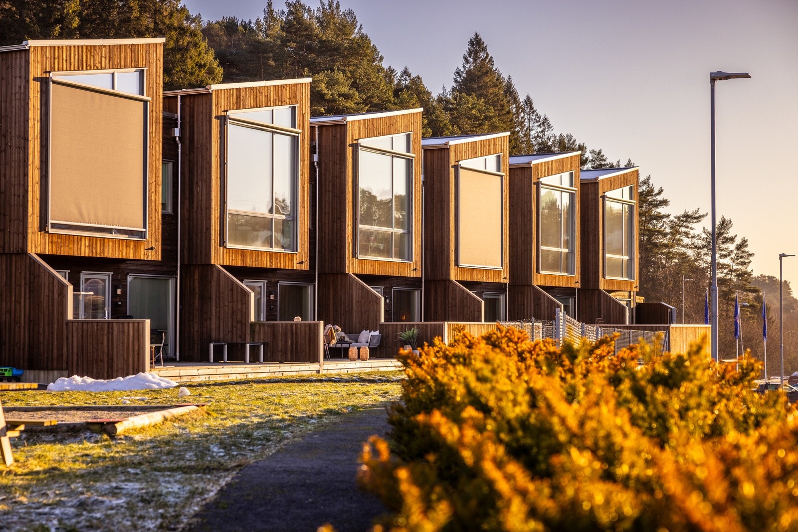 - Et veletablert og familievennlig nabolag, Dolvikbakken Panorama består av 10 boligseksjoner - Galleribilde