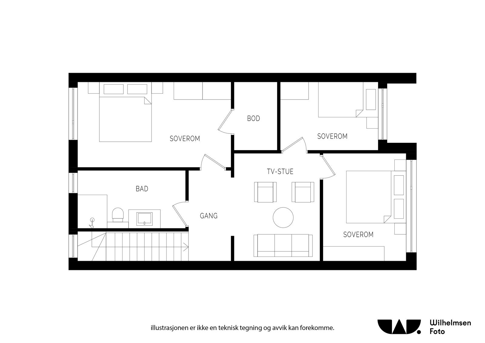 - Utforming og planløsning, etasje 2 - Galleribilde