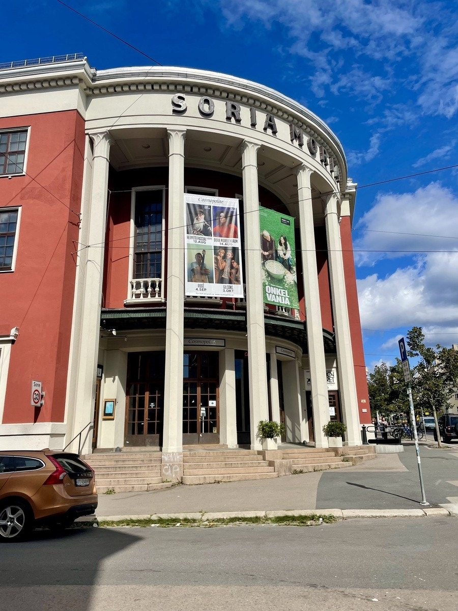 Leiligheten ligger i gården vis á vis vakre Soria Moria. Galleribilde