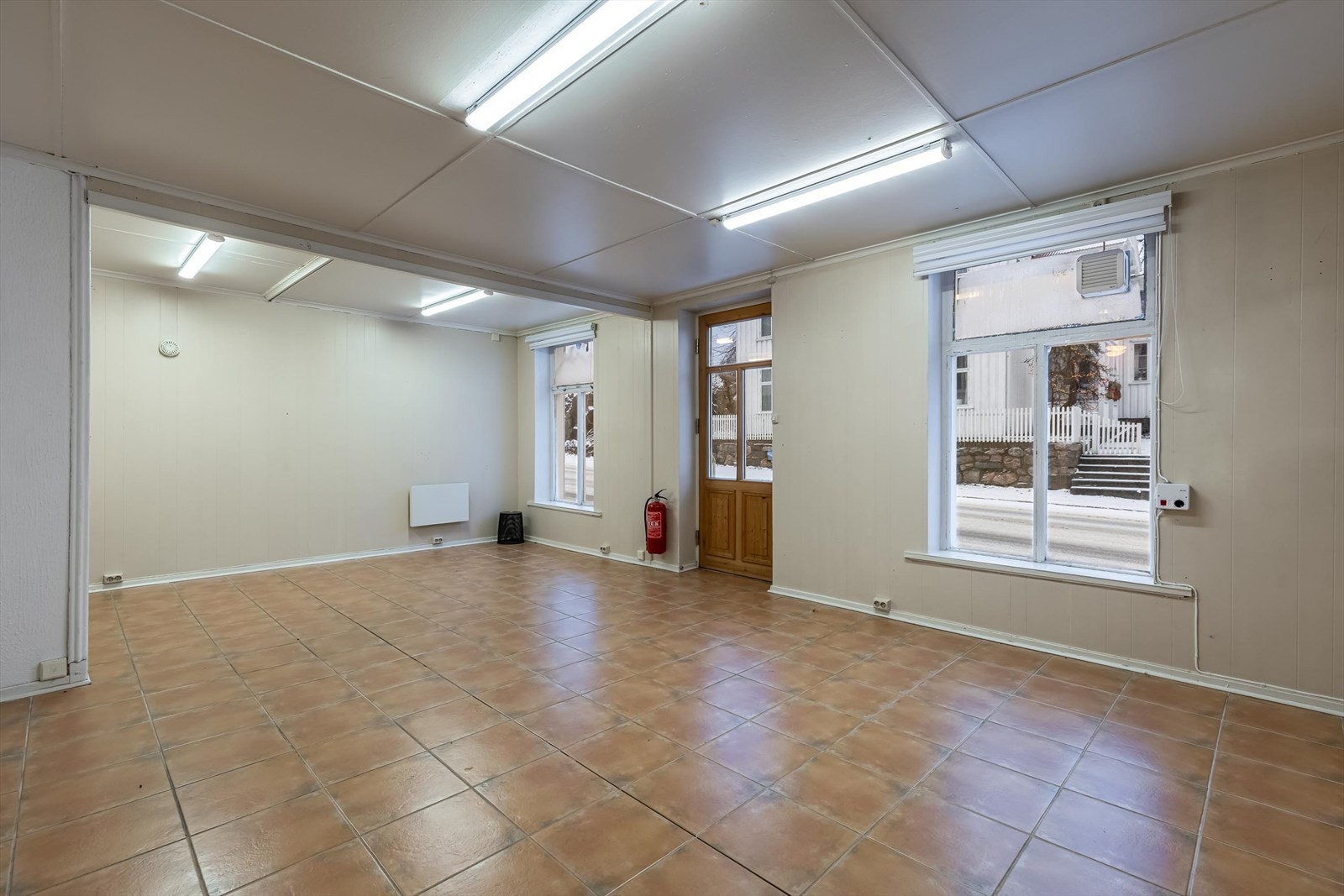 Butikklokale gateplan. Galleribilde