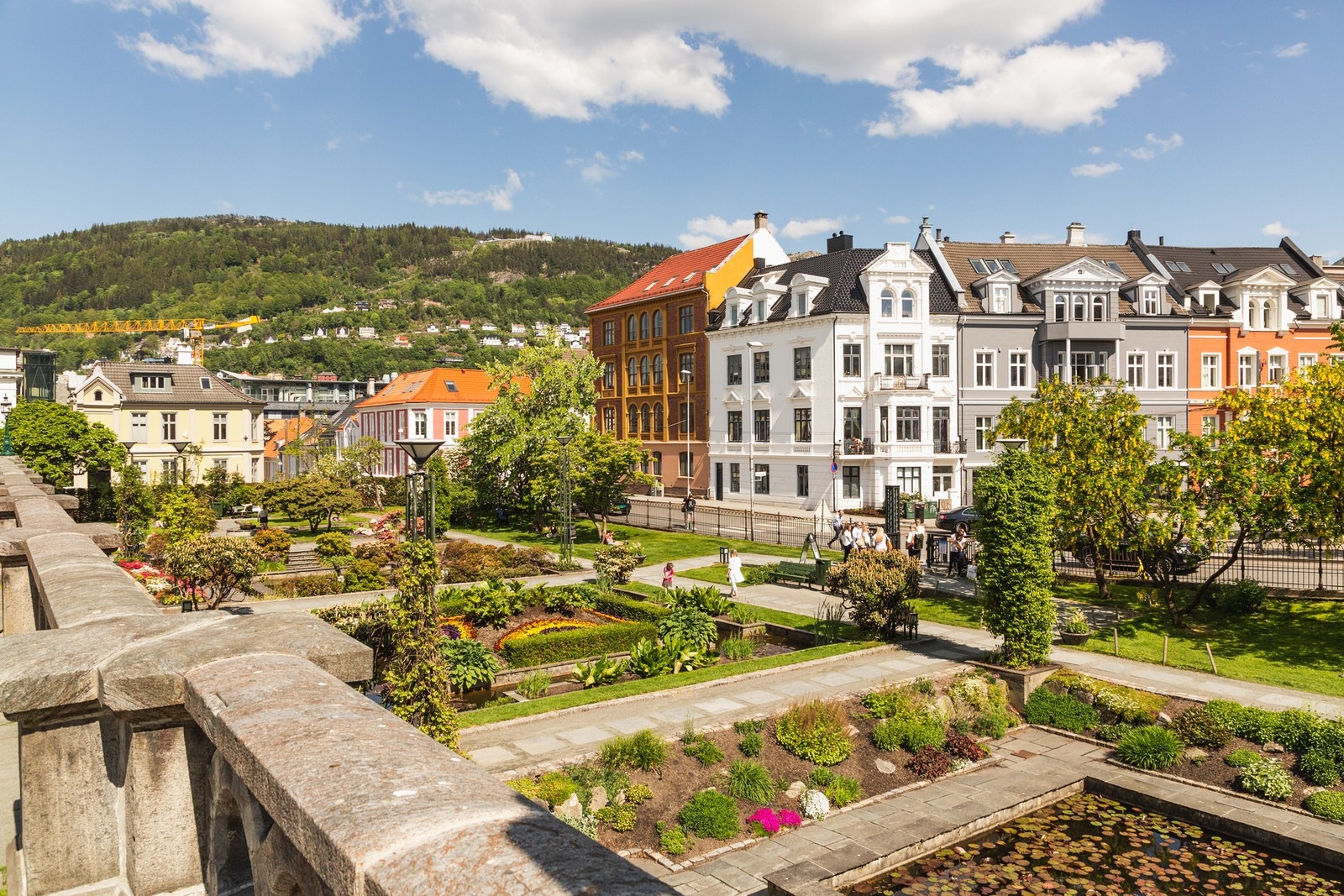 For den turglade ligger både Muséhagen og Nygårdsparken innen kort gangavstand. Galleribilde