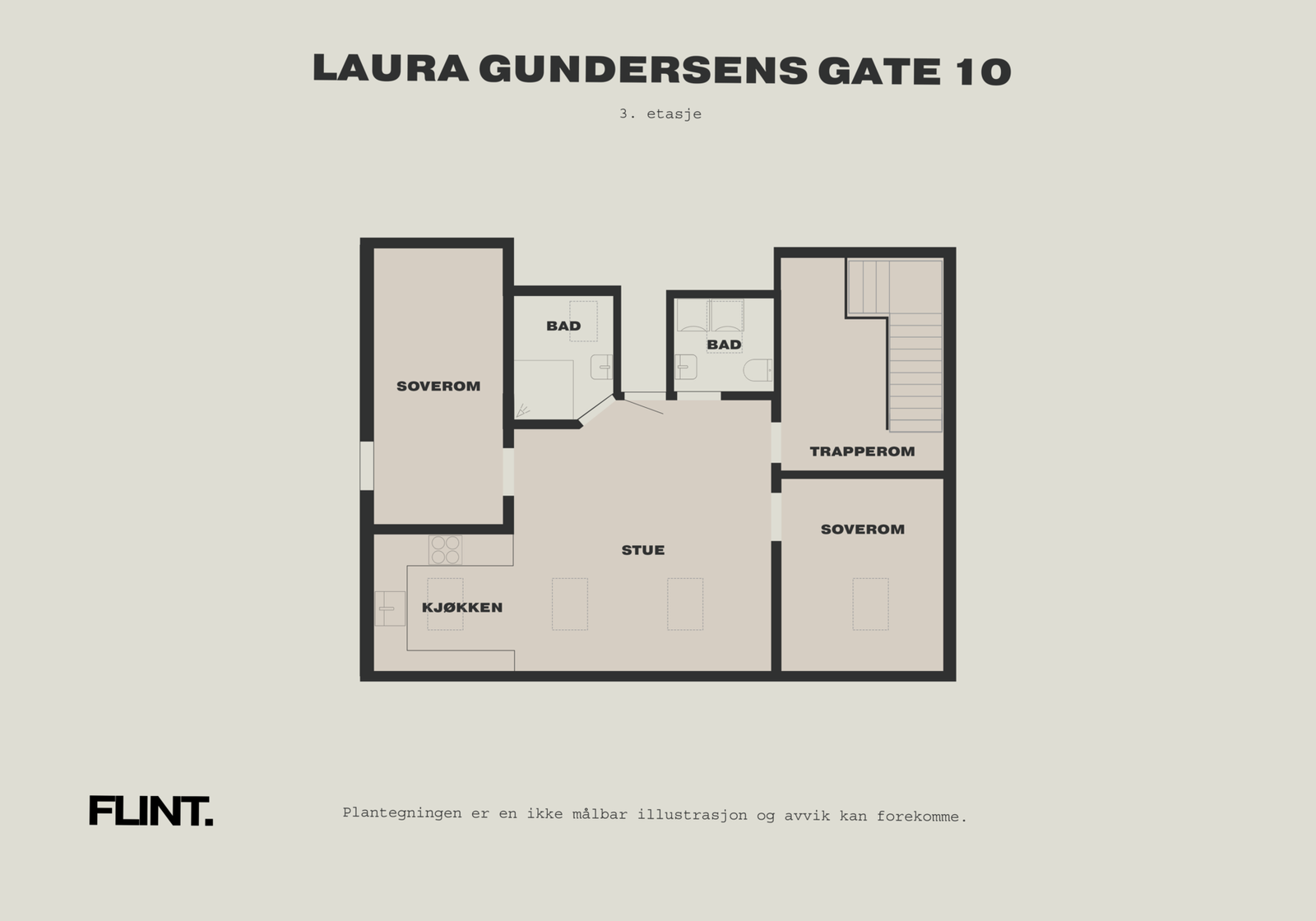 Planløsning loft Galleribilde