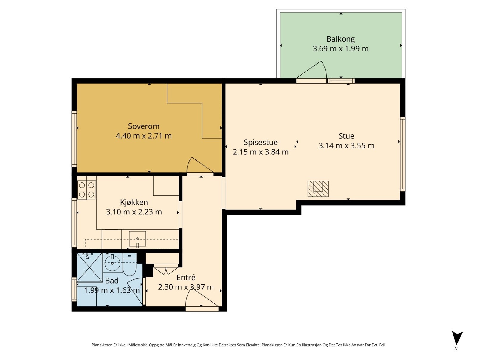 Plantegning. Galleribilde