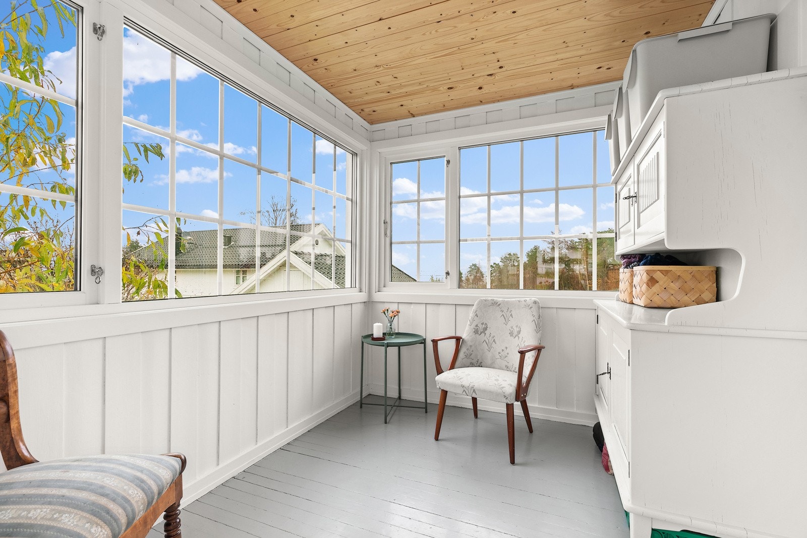 Inngansparti/vindfang Galleribilde