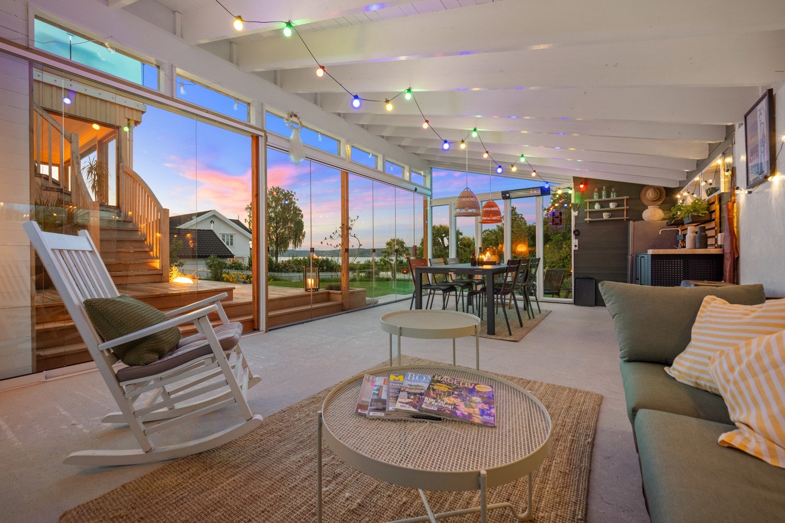 Kveldsstemning Galleribilde