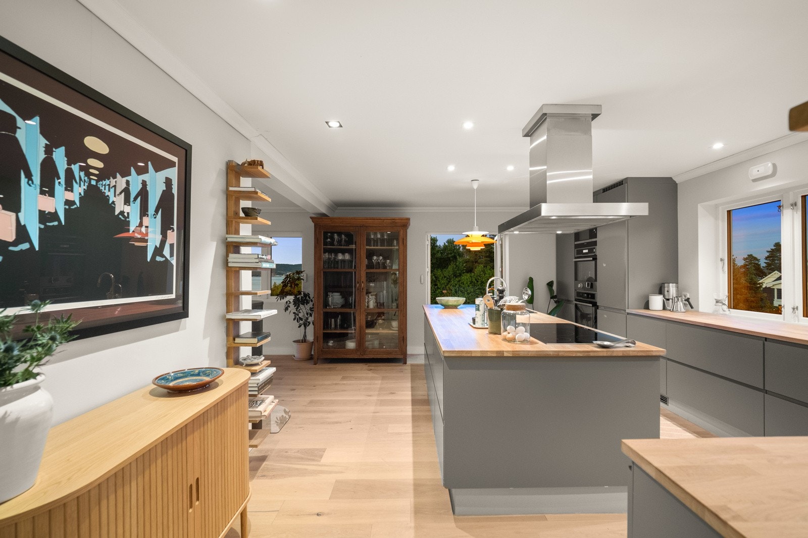 Kveldsstemning Galleribilde