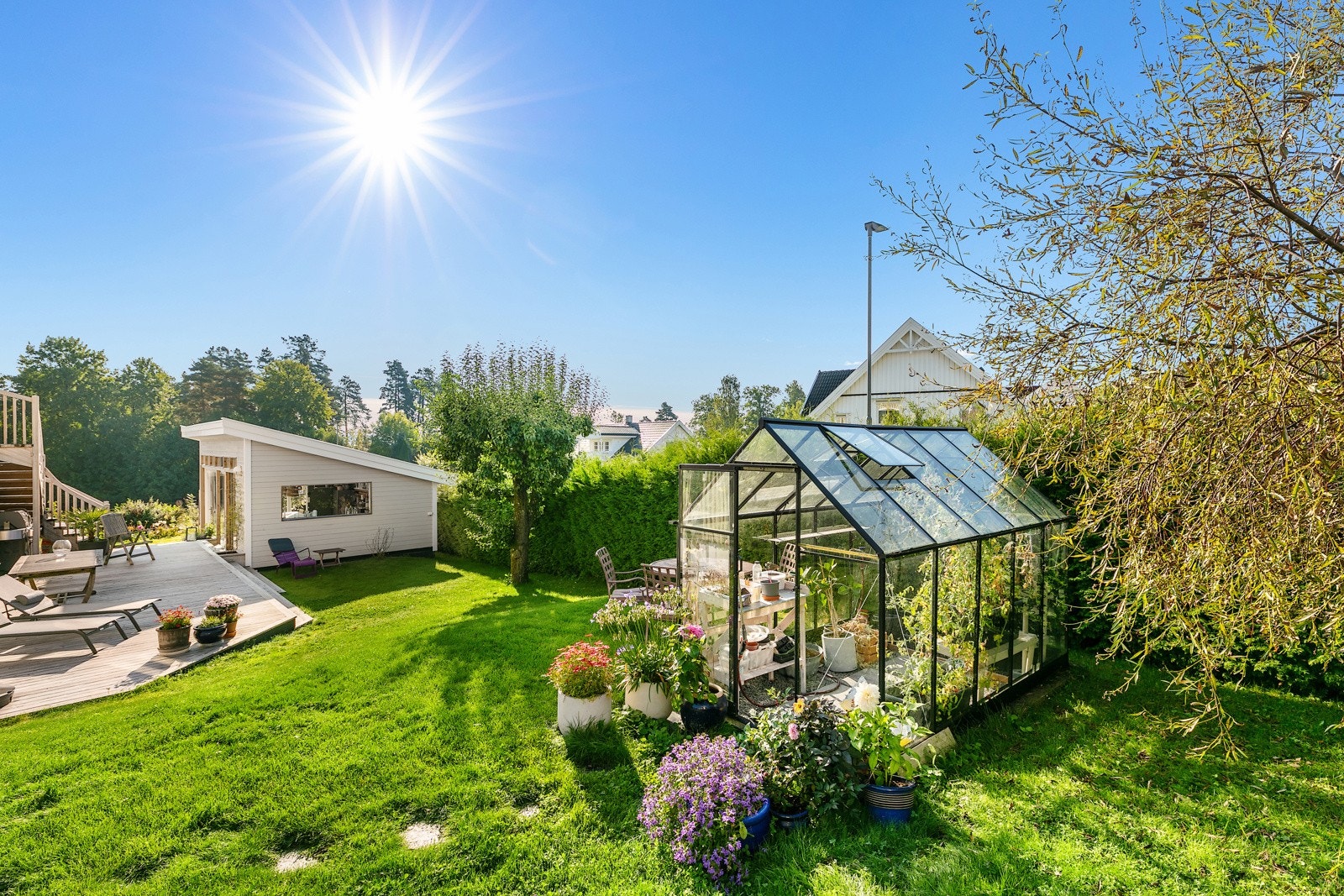 Drivhuset medfølger i handelen Galleribilde